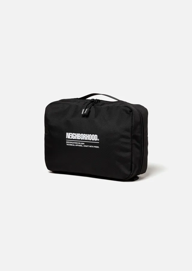 Neighborhood Travel Pouch-S Kulturtasche Nylon Schwarz Haken