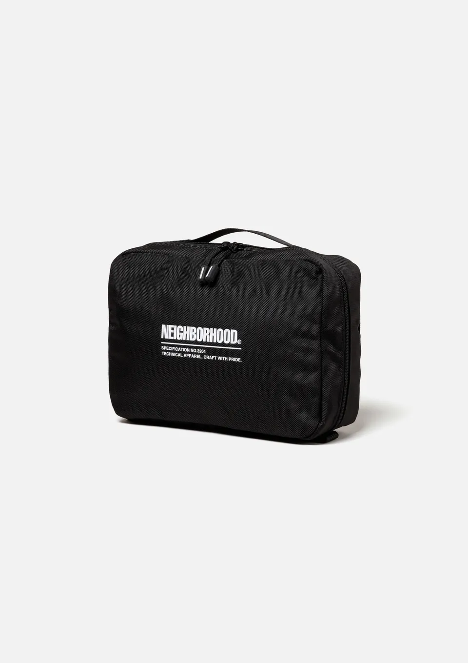Neighborhood Travel Pouch-S Kulturtasche Nylon Schwarz Haken
