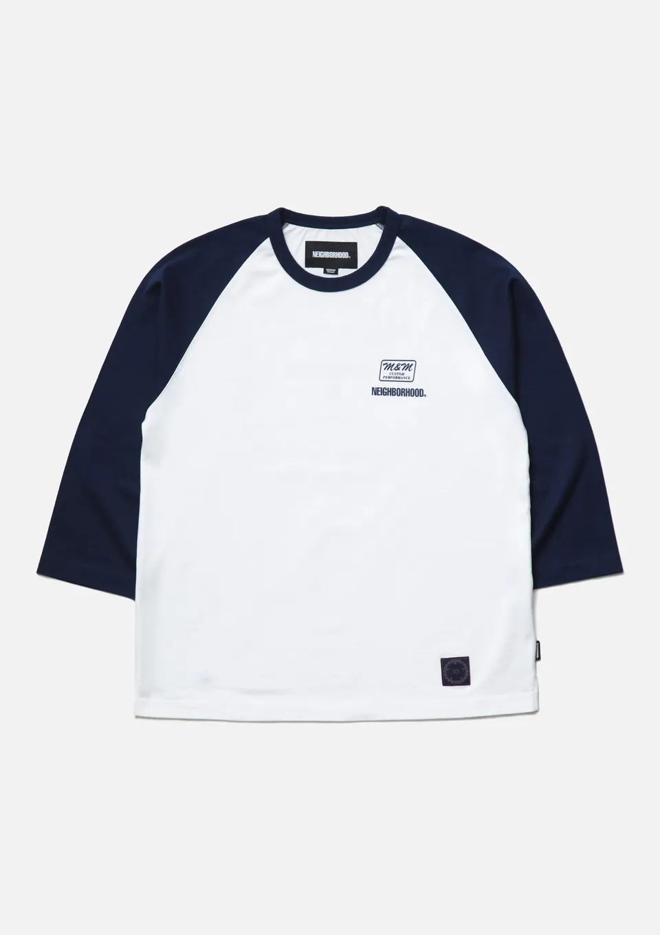 Neighborhood NH X M&M Classic Raglan 3Q Shirt Navy M