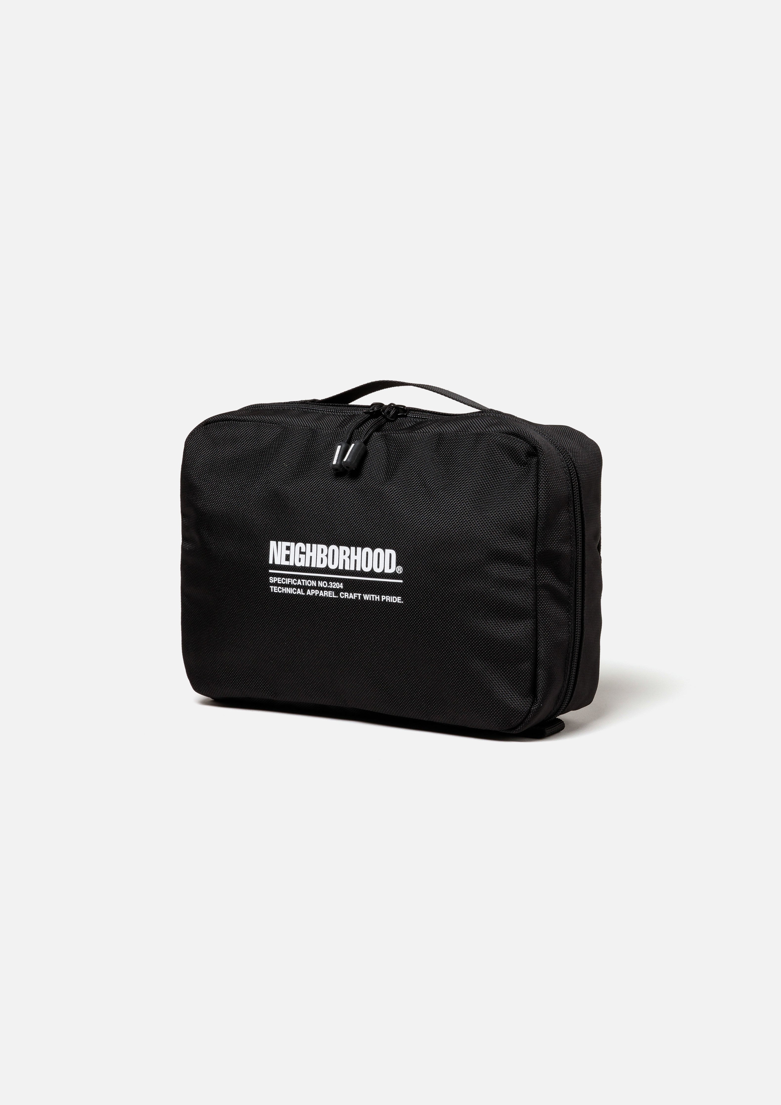 Neighborhood Travel Pouch-S Kulturtasche Nylon Schwarz Haken
