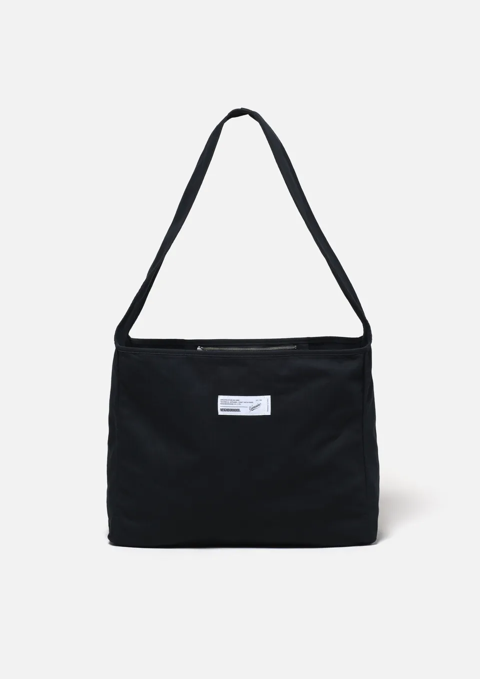 Neighborhood HBT Newspaper Bag Tasche Schwarz Fischgrät
