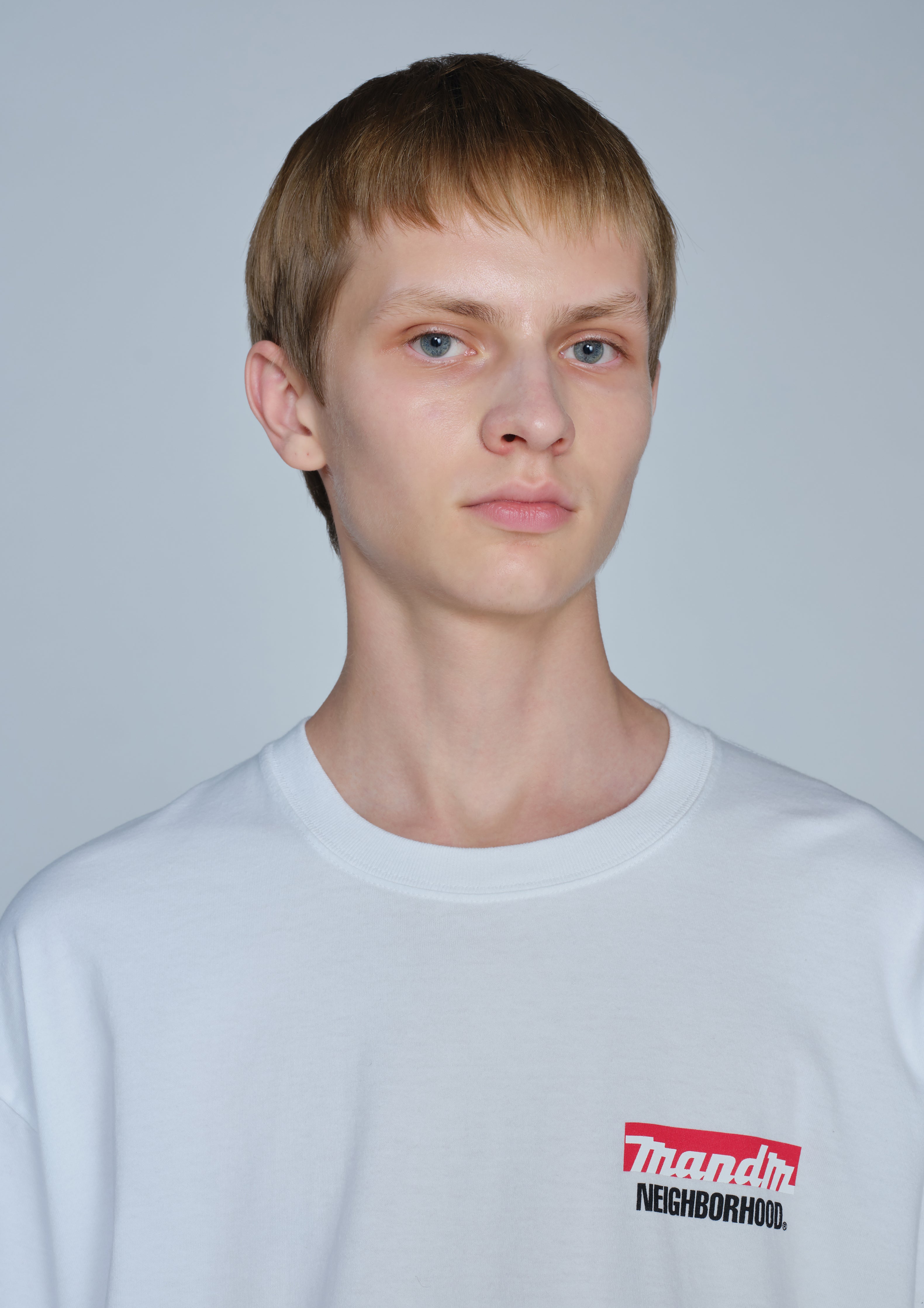 Neighborhood NH X M&M Tee SS-1 T-Shirt Weiß Baumwolle