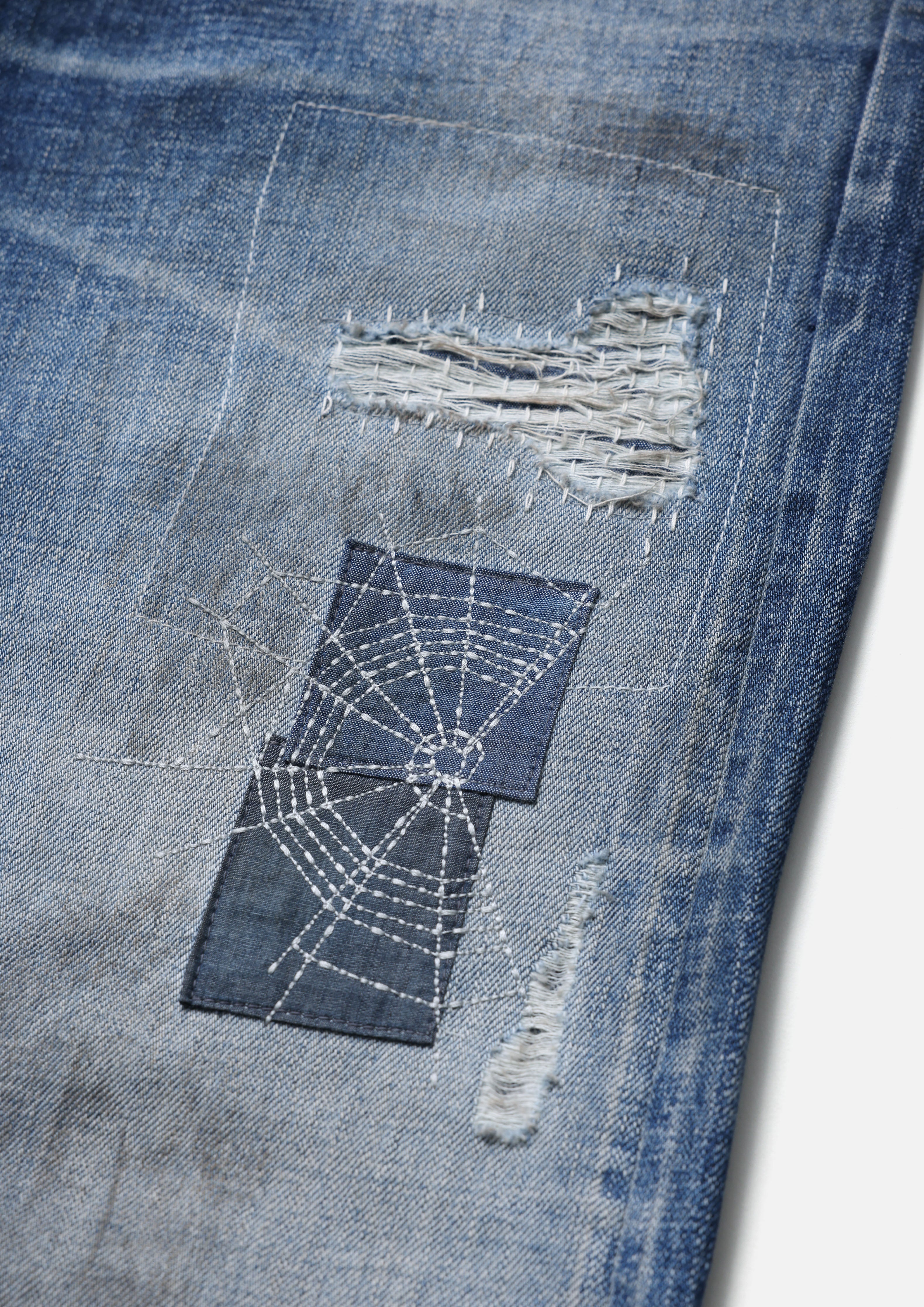 Neighborhood Savage Denim DP Mid Pants Jeans Indigo Used