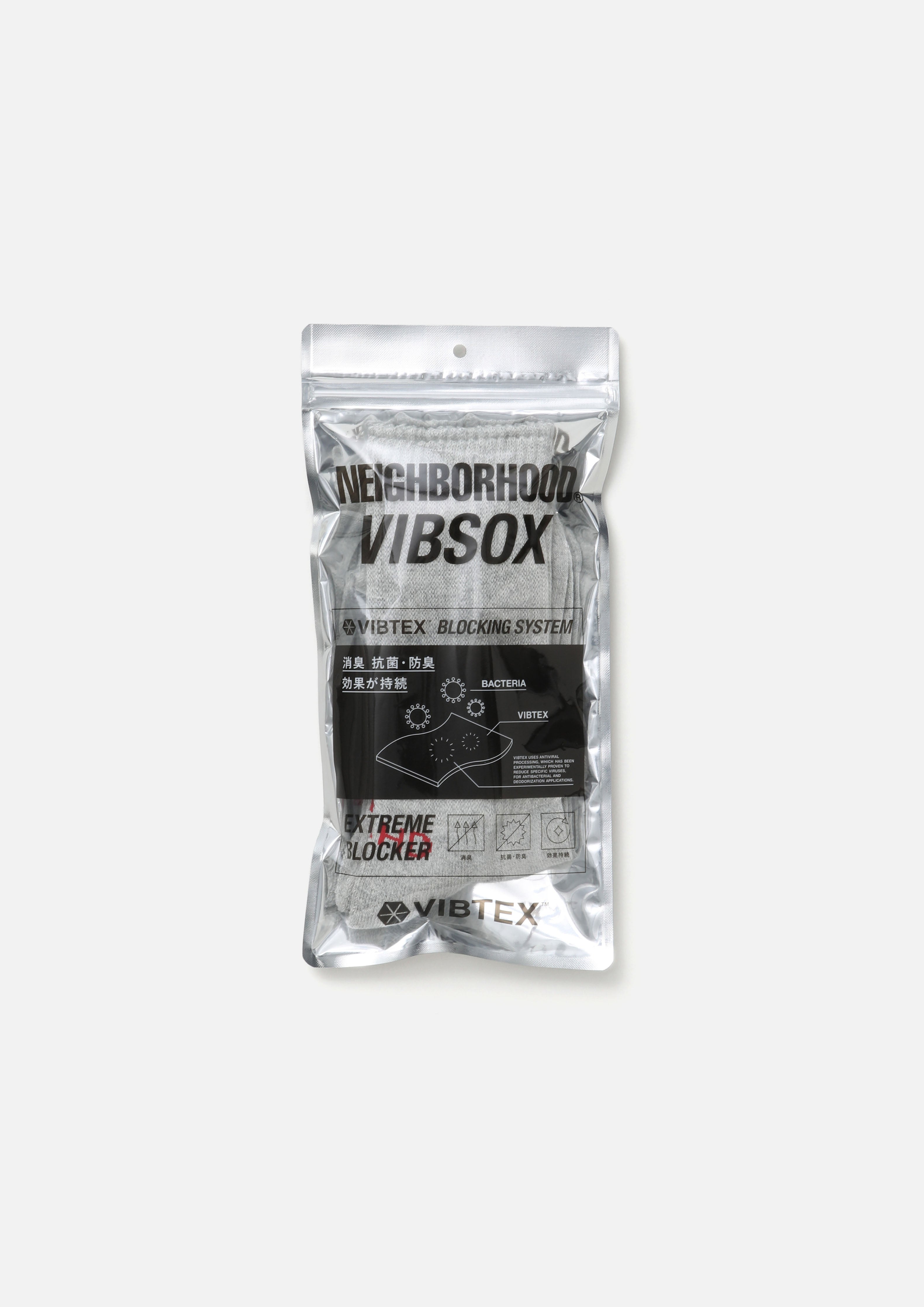 Neighborhood Accessories NH X Vibsox Rib Socks Schwarz