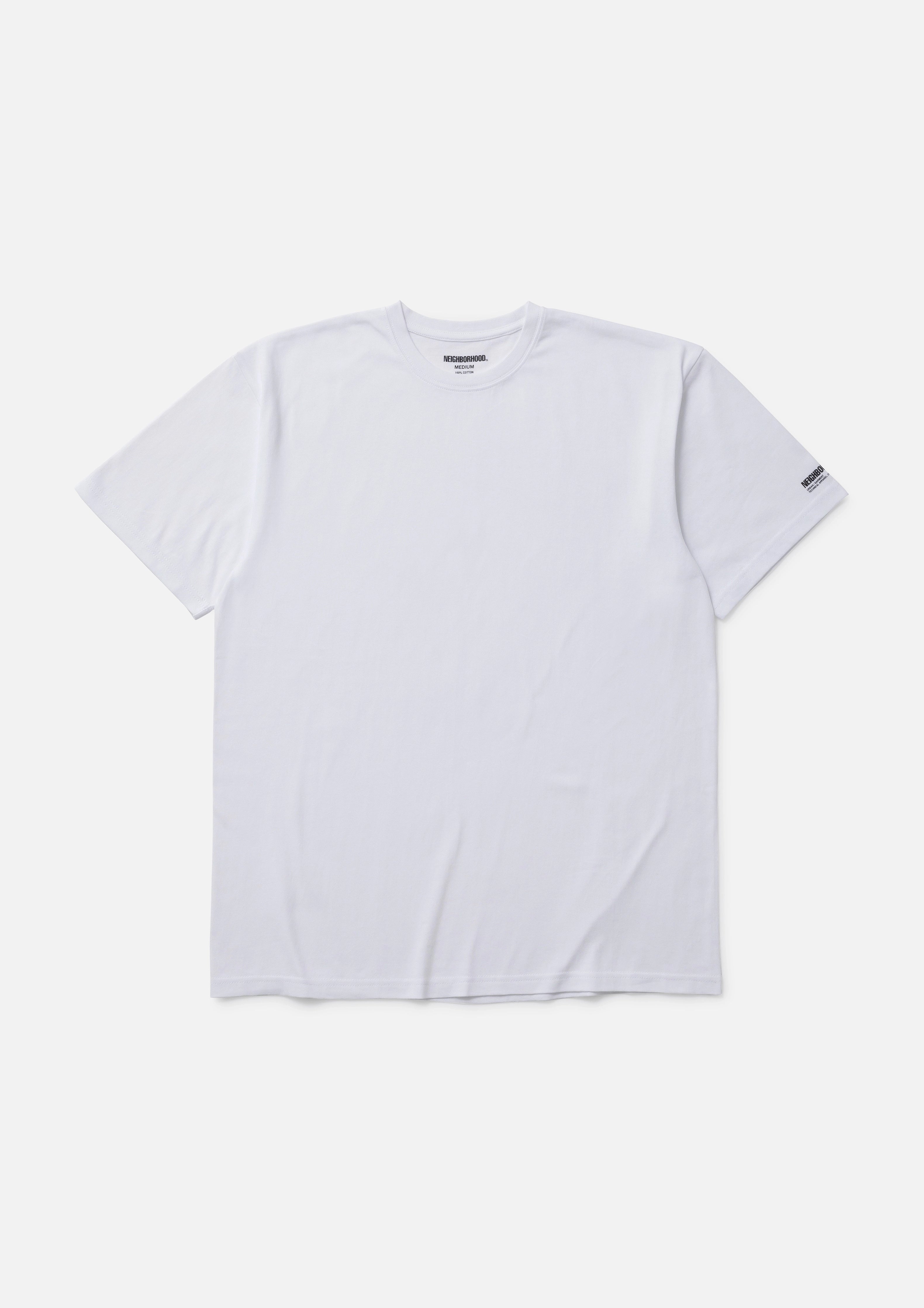 Neighborhood Classic 2Pack Tee SS T-Shirt Weiß 2er-Pack Baumwolle