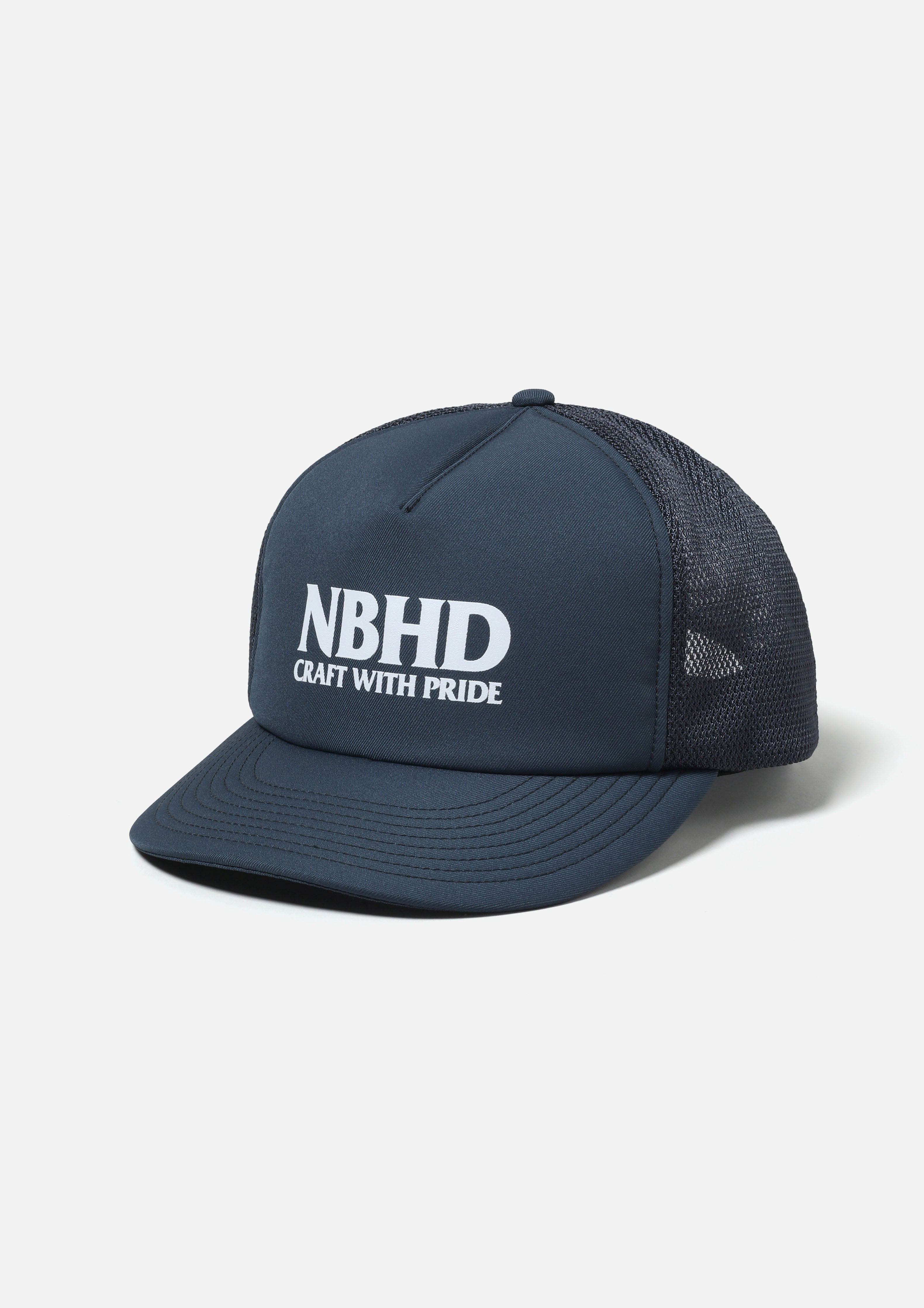 Neighborhood Mesh Cap Trucker Cap Grün Snapback