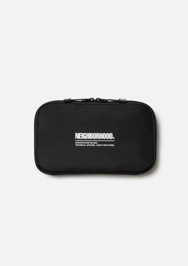Neighborhood Passport Case Reisepasshülle Schwarz Nylon