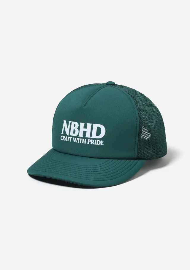 Neighborhood Mesh Cap Trucker Cap Grün Snapback