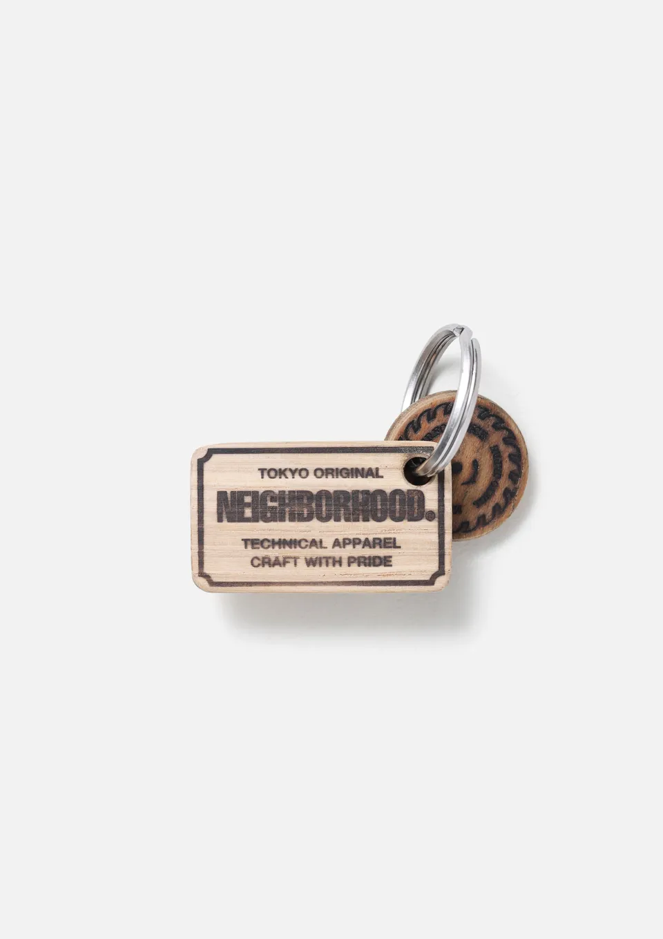 Neighborhood NH X M&M Key Holder Schlüsselanhänger Natural Holz