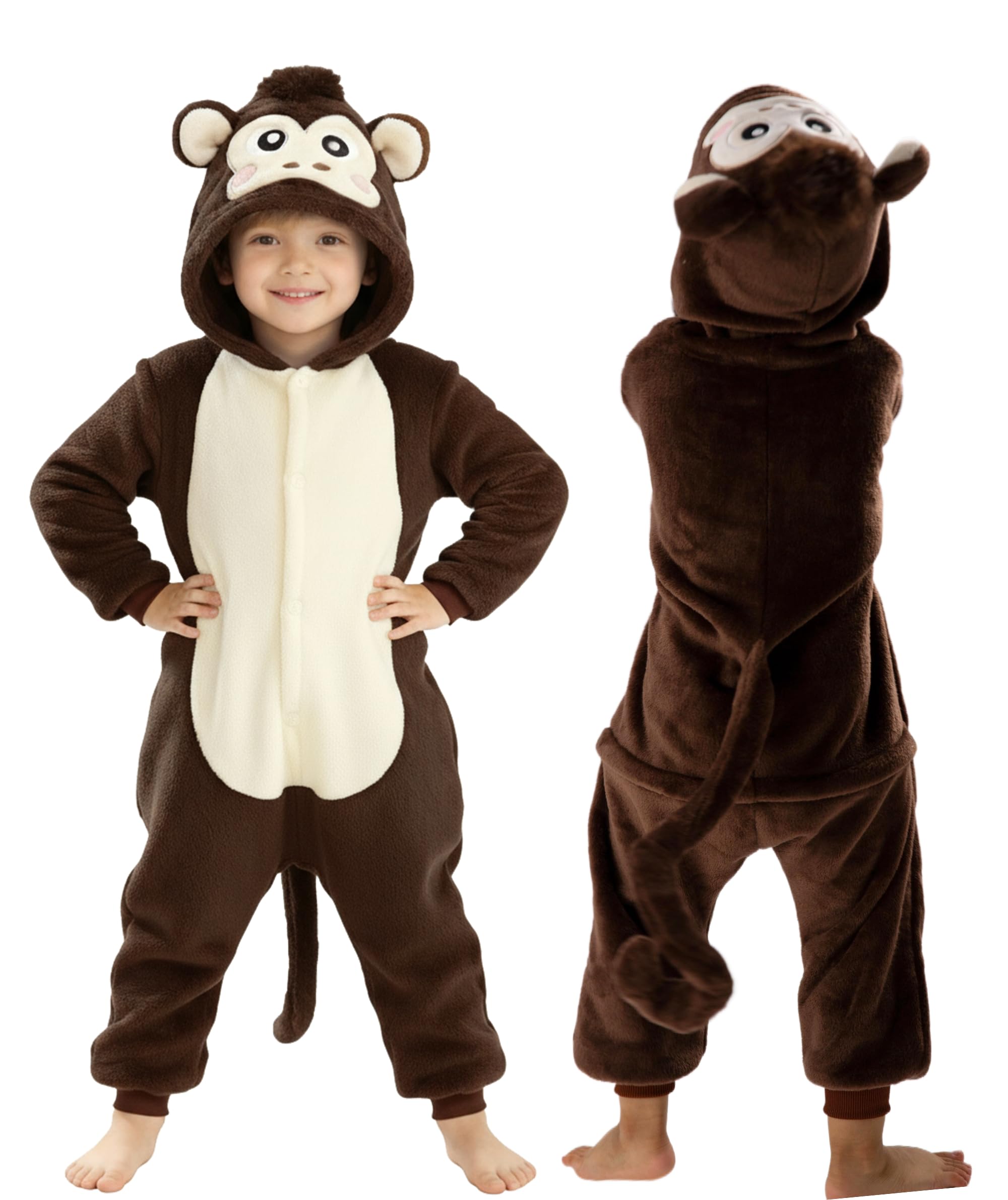 Fairycos Dino Kostüm Kinder 104-110 Grün Polyester