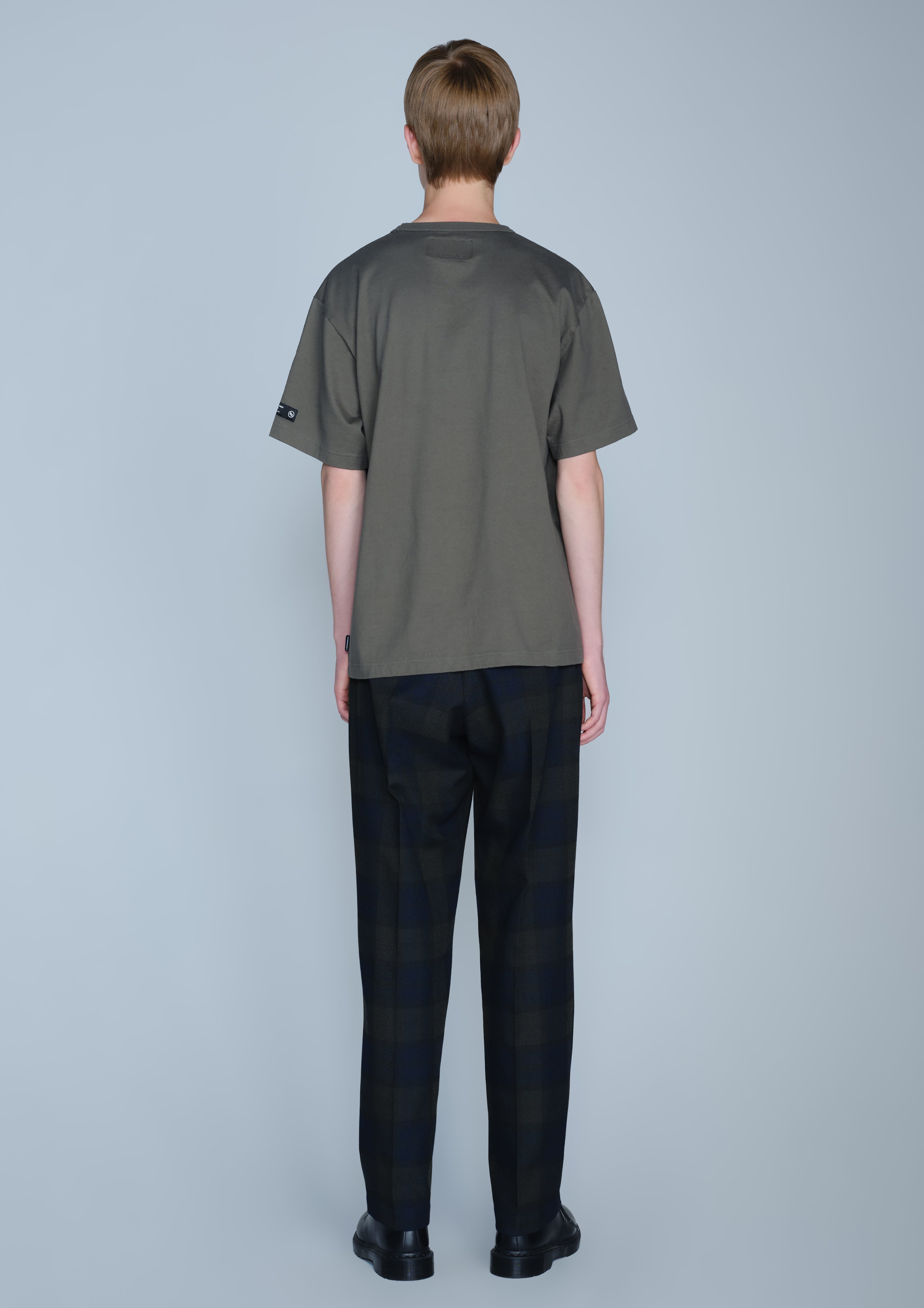 Neighborhood Two Tuck Pants Stoffhose Schwarz Bundfalte
