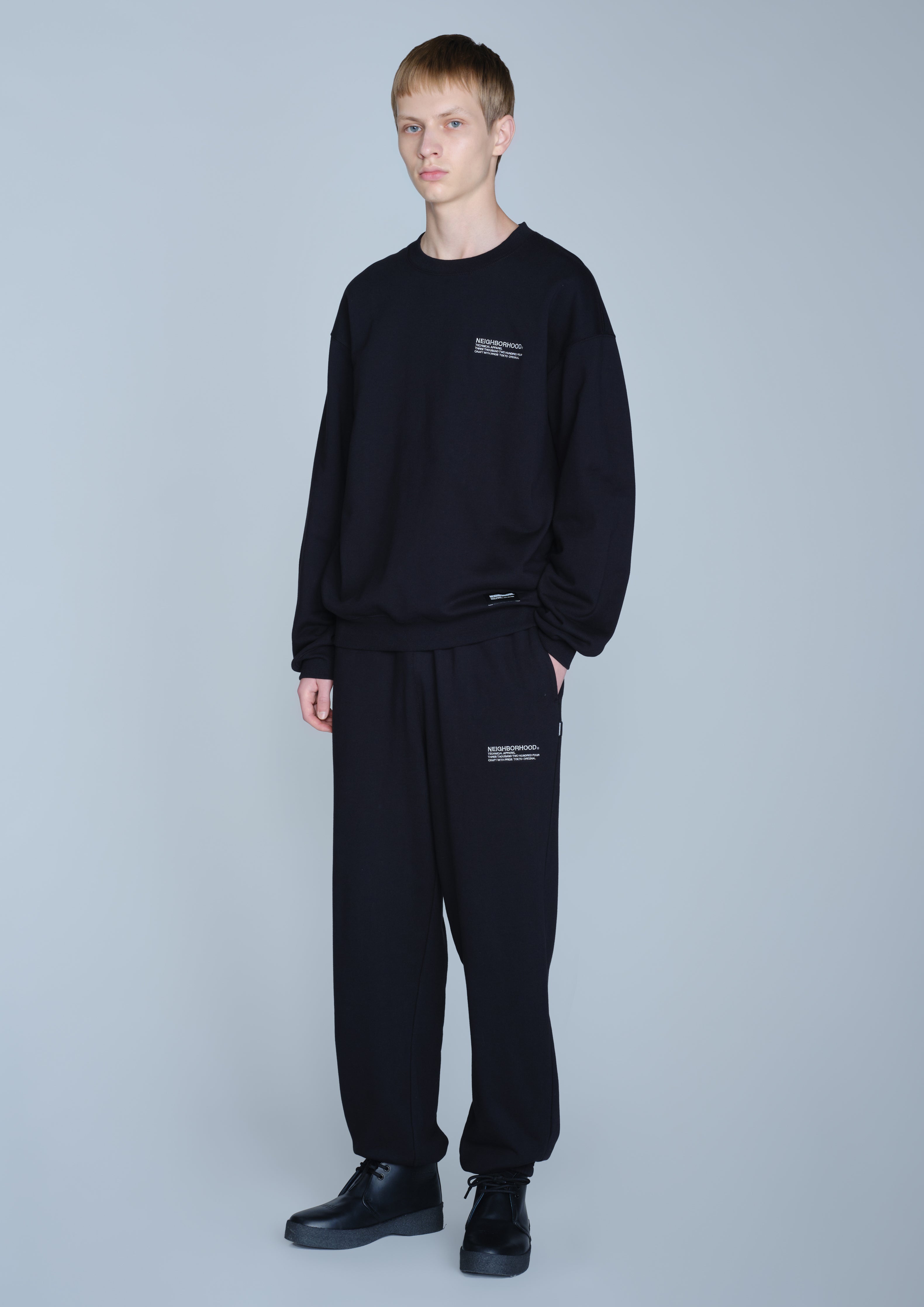Neighborhood Home Set Up Sweatanzug Grau Baumwolle Set