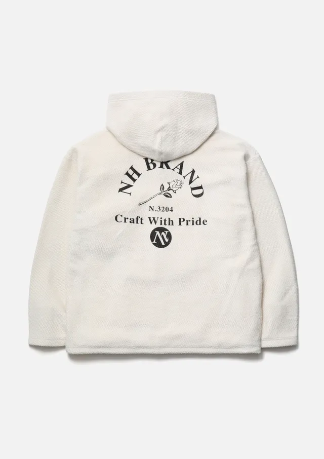 Neighborhood Baja Hoodie Kapuzenpullover Charcoal Baumwolle