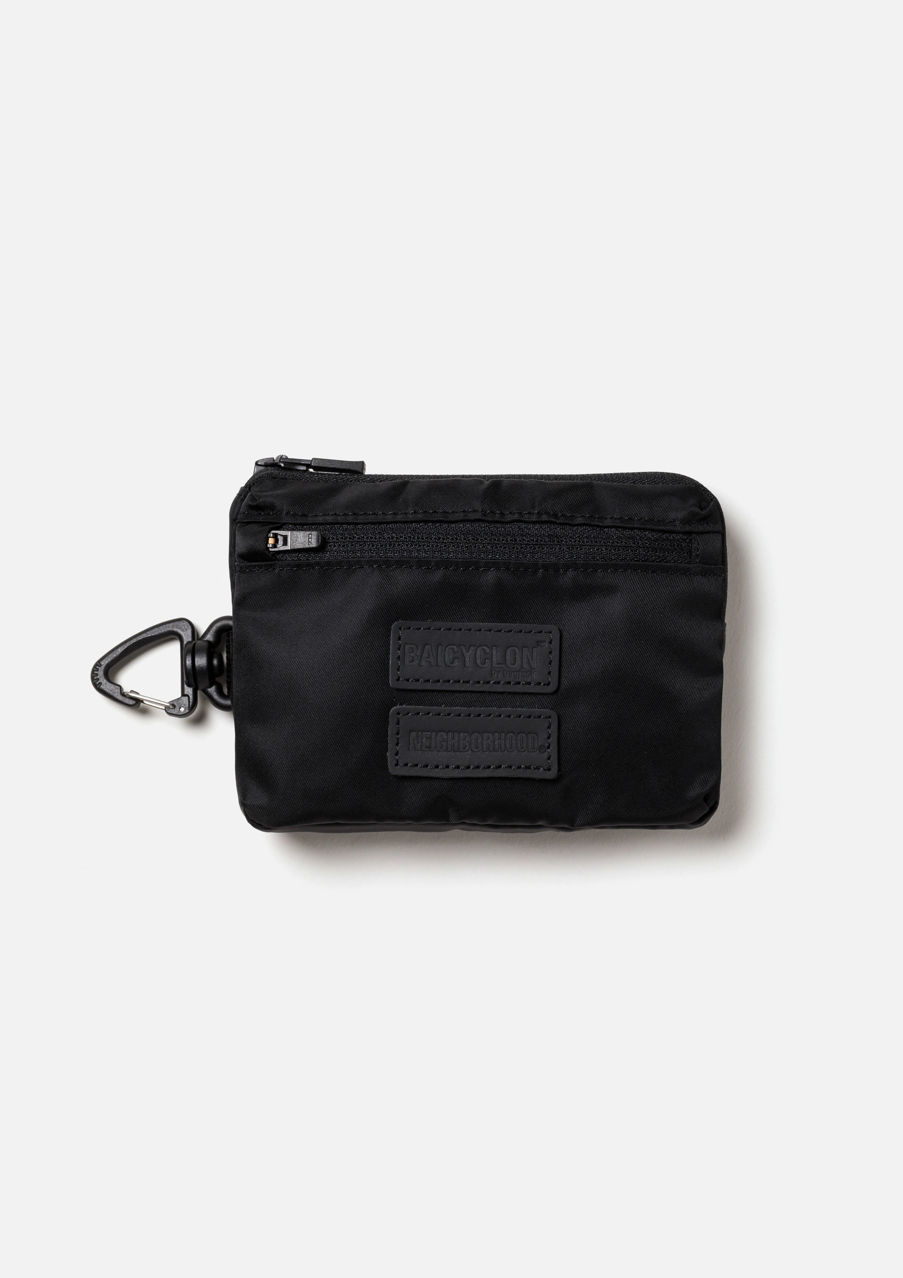 Neighborhood Combo Shoulder Umhängetasche Black Nylon