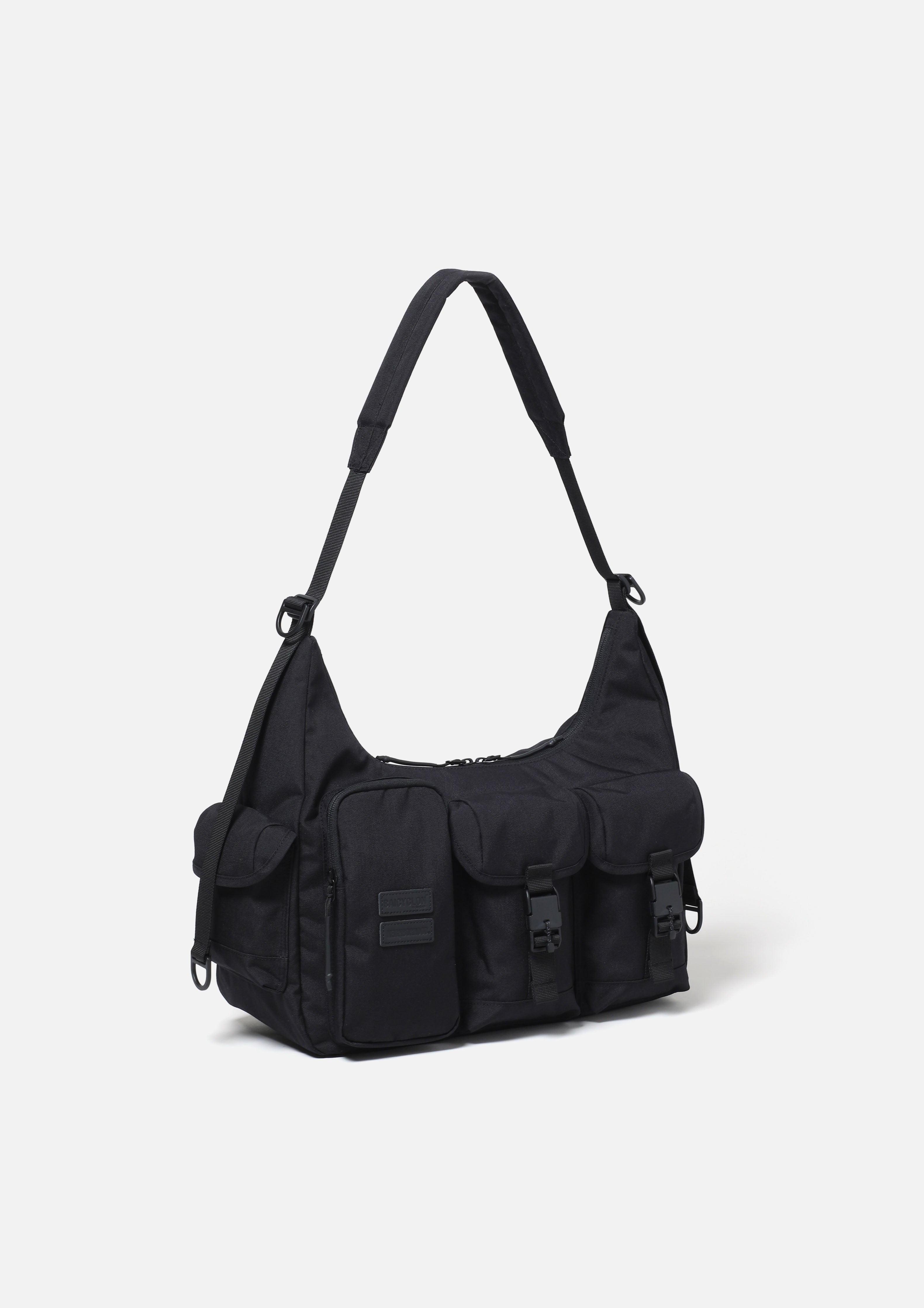 Neighborhood NH X Baicyclon Shoulder Bag Umhängetasche Schwarz