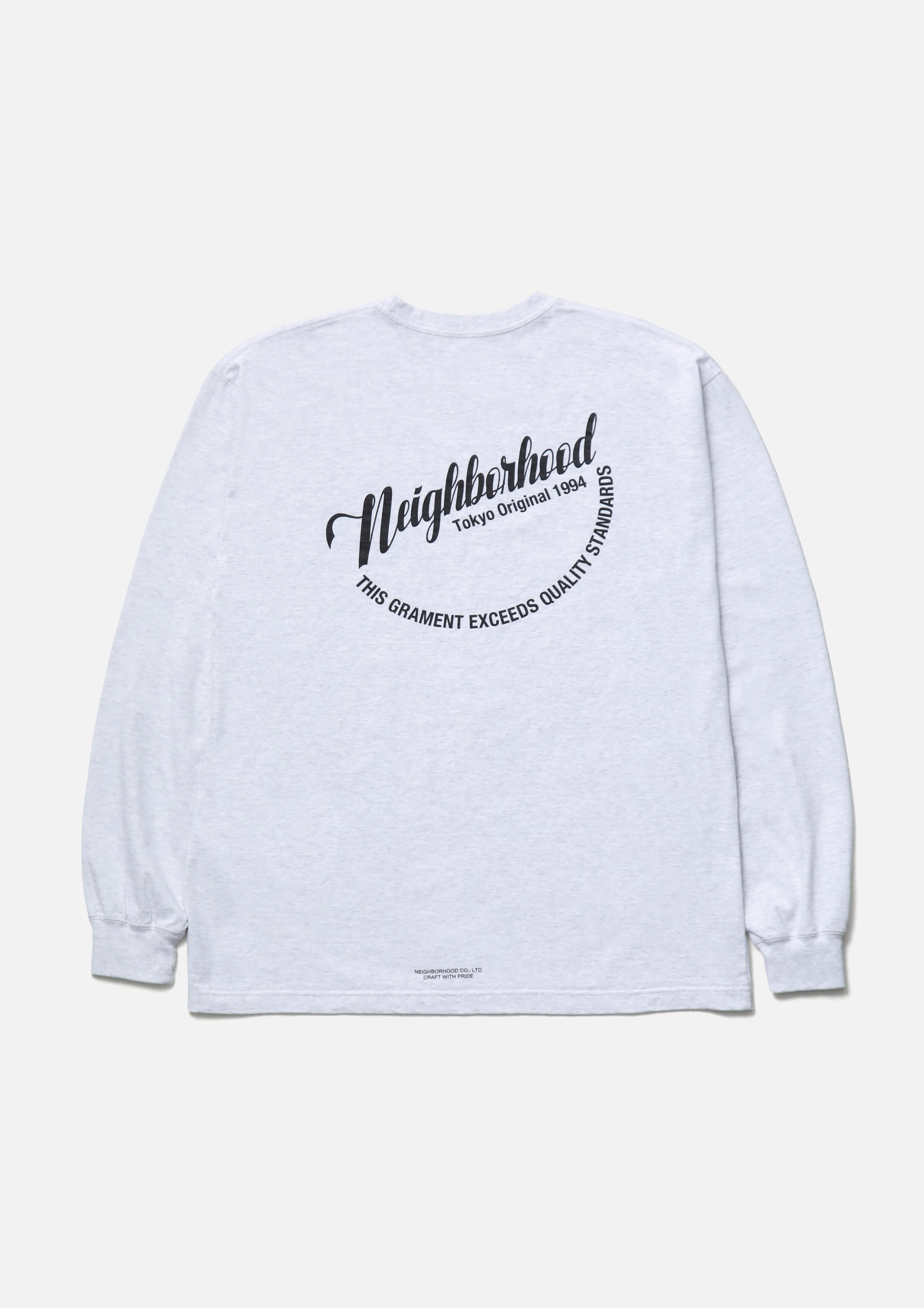 Neighborhood NH Tee LS-11 Longsleeve Schwarz Baumwolle