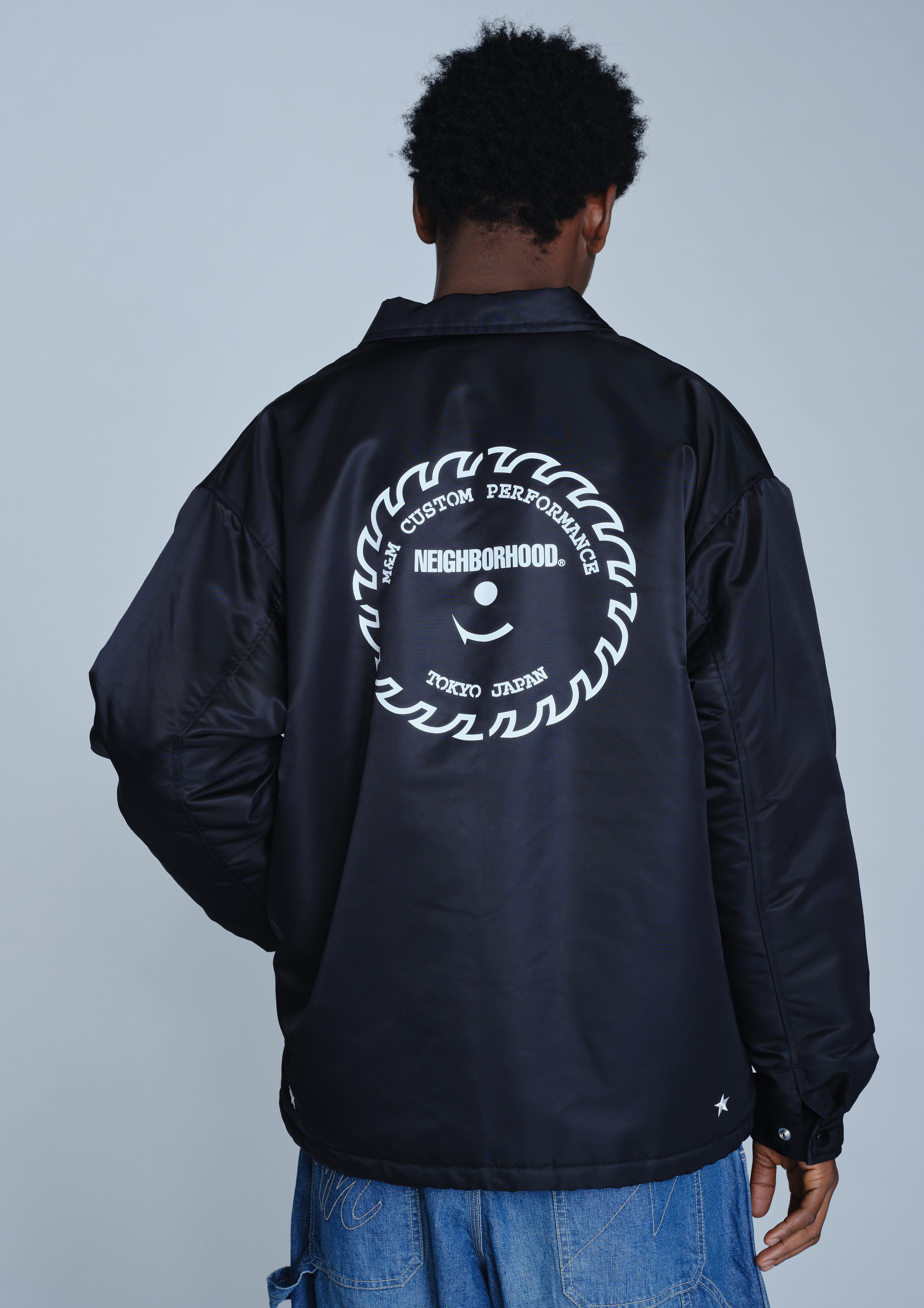 Neighborhood NH X M&M Windbreaker Jacke Navy Gr.M