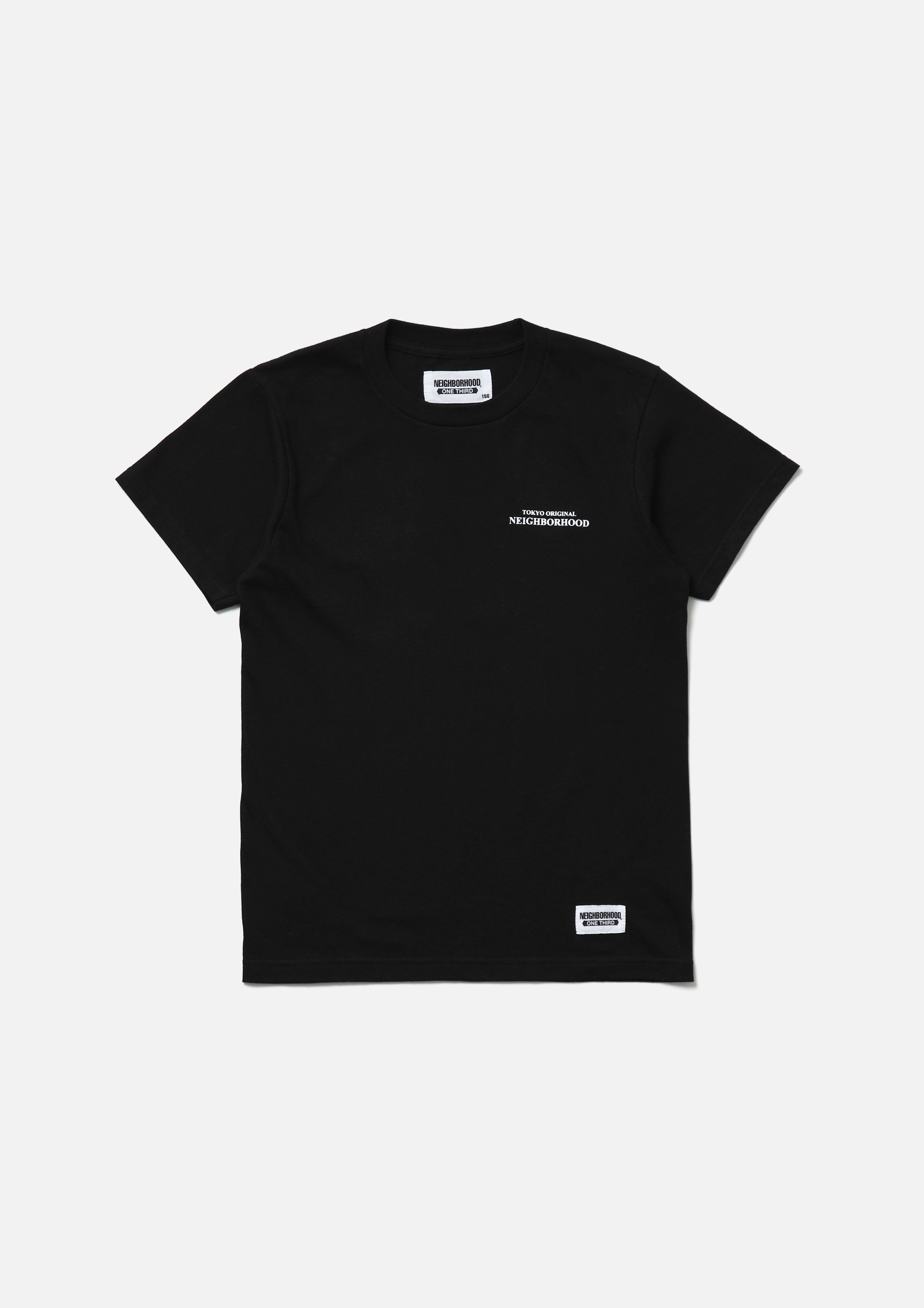 Neighborhood OT Tee SS-7 Kinder T-Shirt Grau Heavyweight