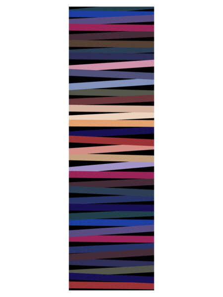 Barbieri Sciarpe Stripe Wollschal Wolle gestreift