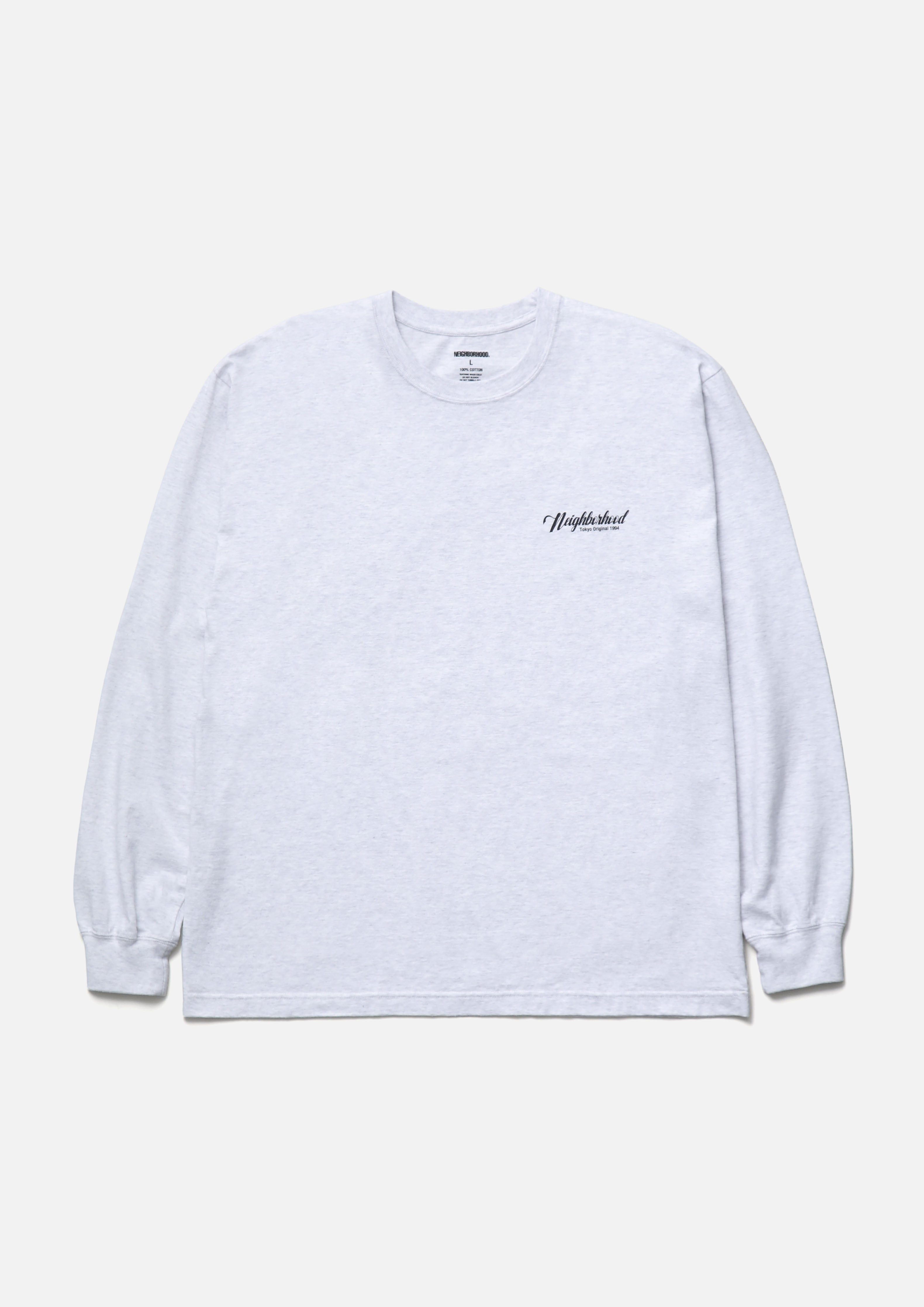Neighborhood NH Tee LS-11 Longsleeve Schwarz Baumwolle