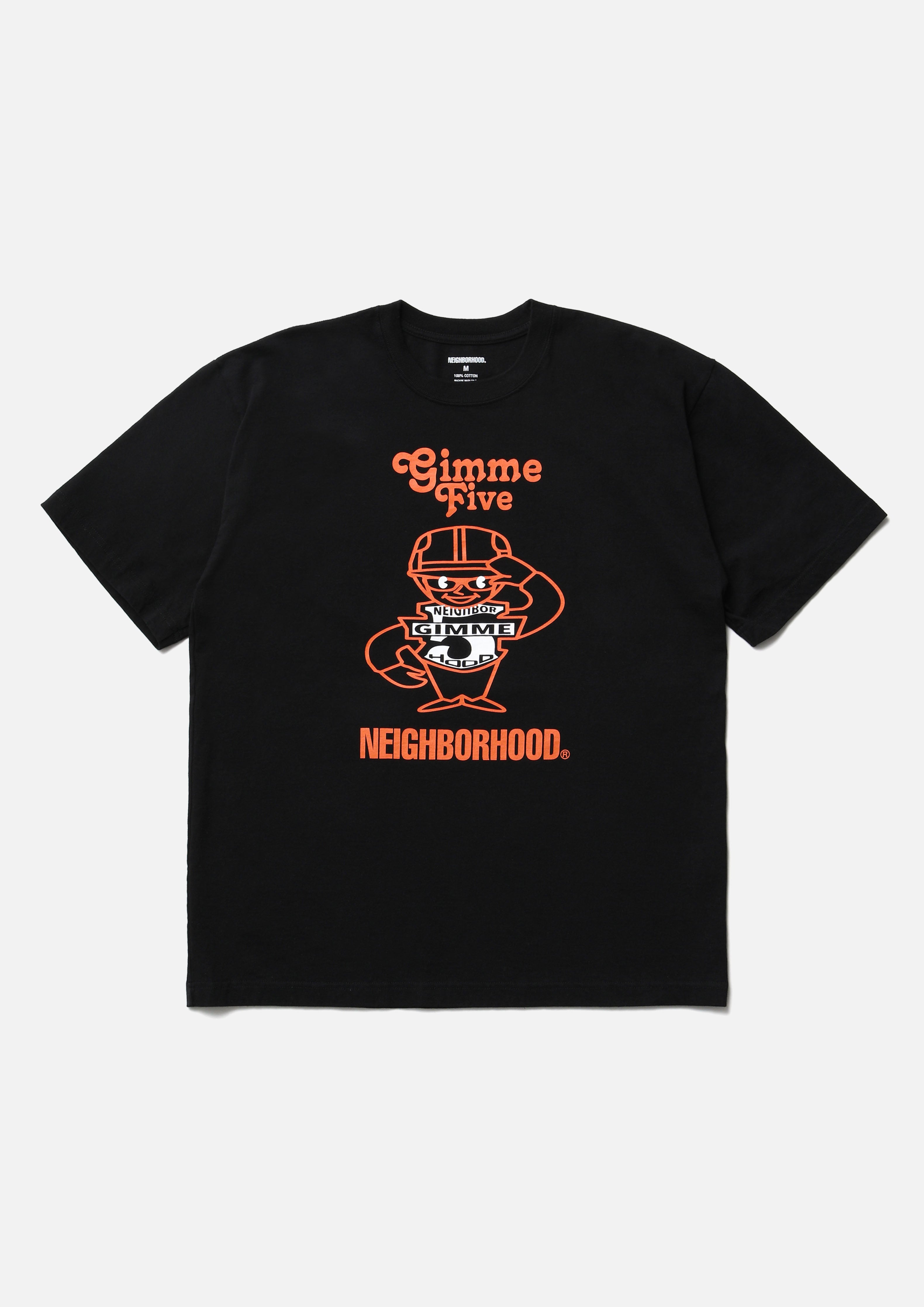 Neighborhood NH X Gimme Five Tee SS-1 T-Shirt Schwarz M