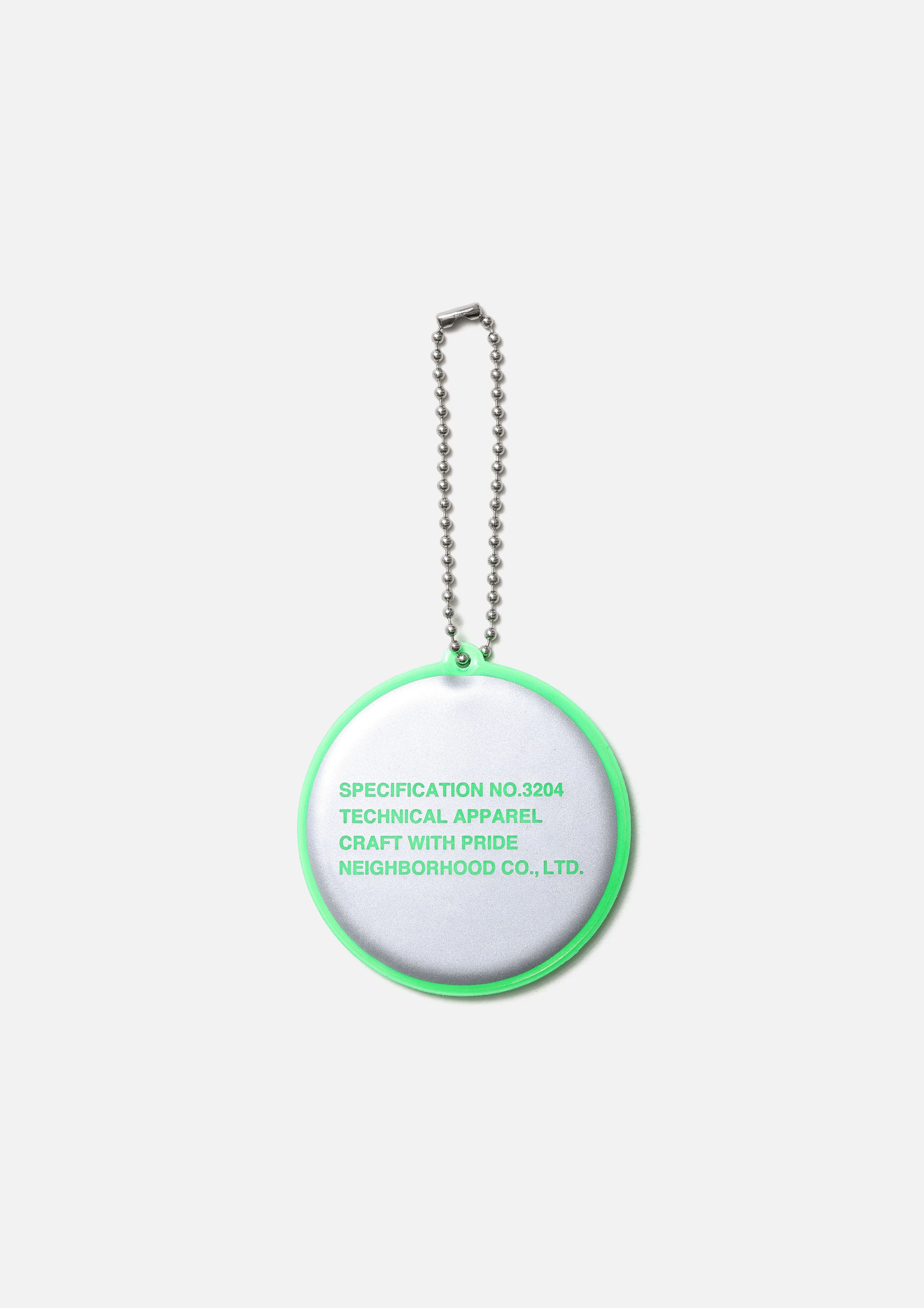 Neighborhood Reflective Charm Anhänger Orange PVC Reflektor
