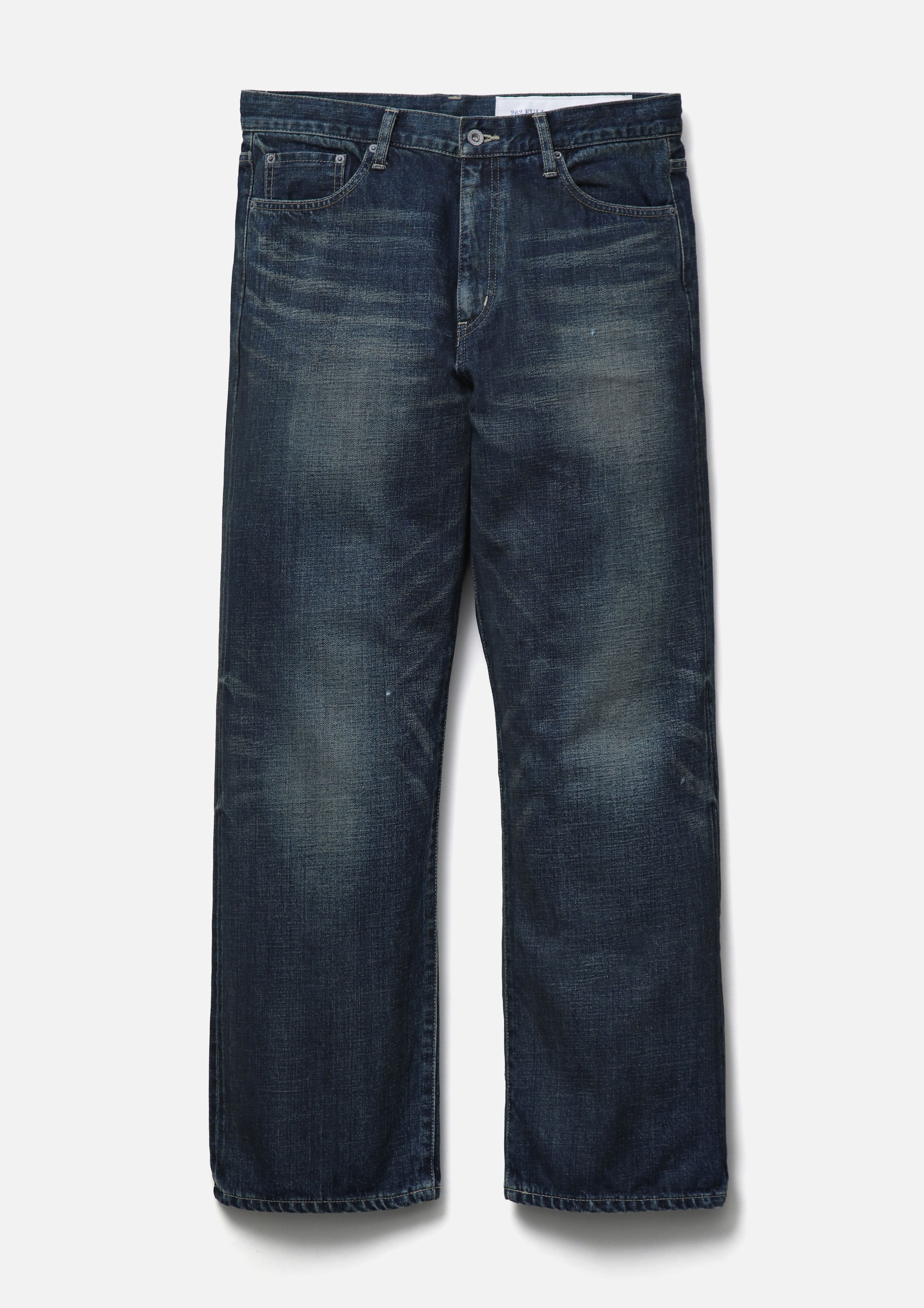 Neighborhood Washed Denim Full Cut Pants Jeans Indigo