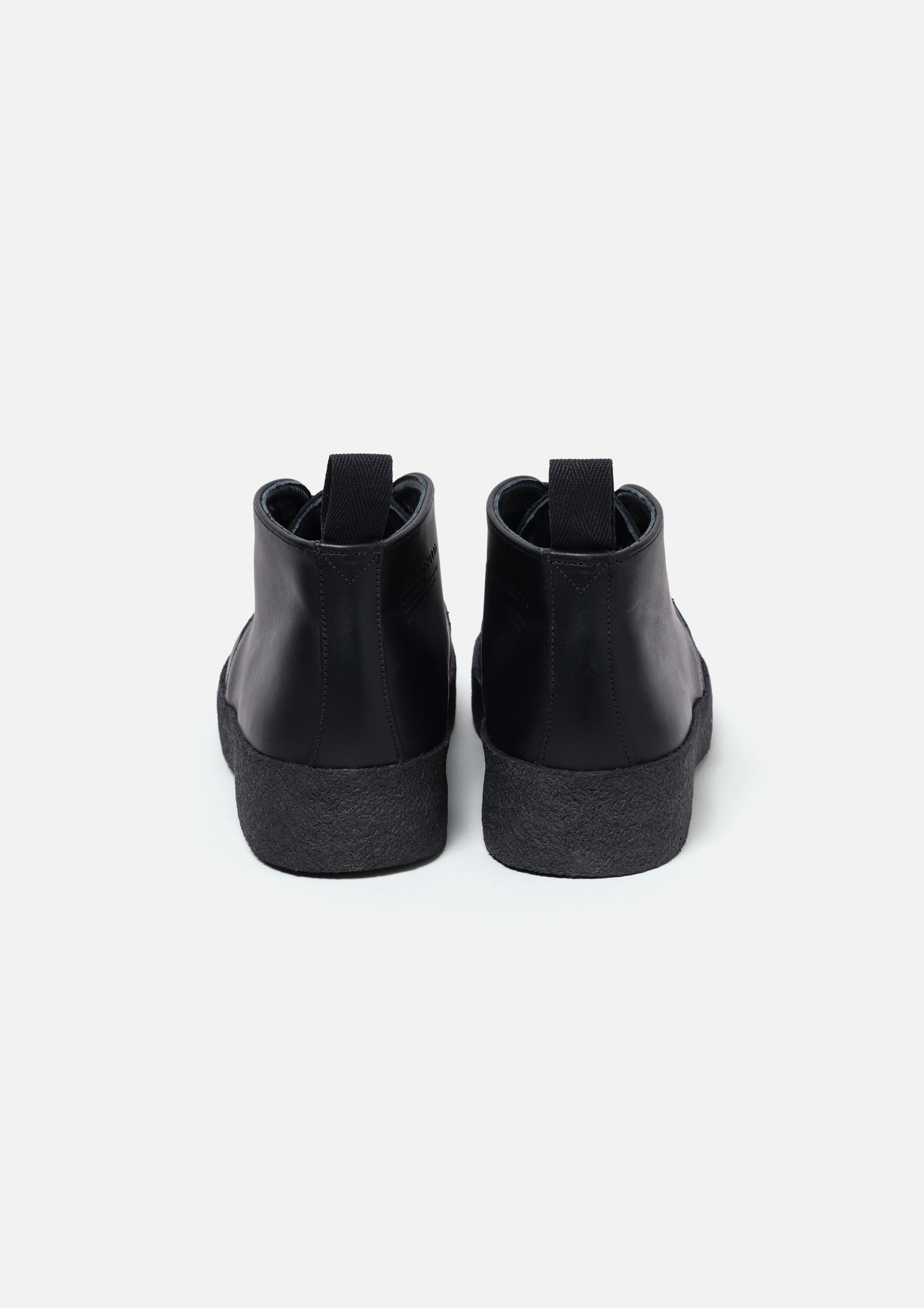 Neighborhood NH x Sanders Brit Chukka Boots Leder Schwarz