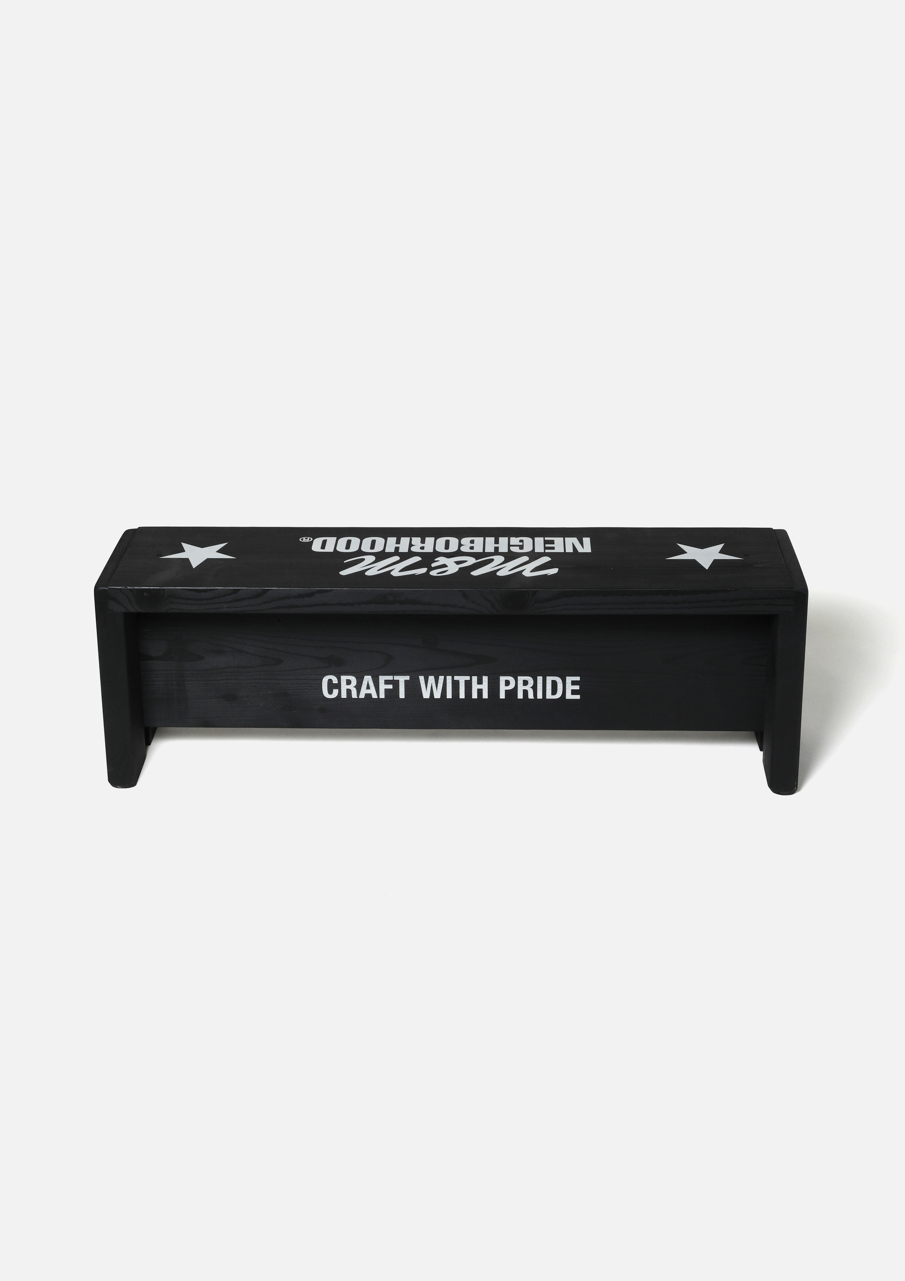 Neighborhood NH X M&M Bench Holzbank Schwarz 90 cm