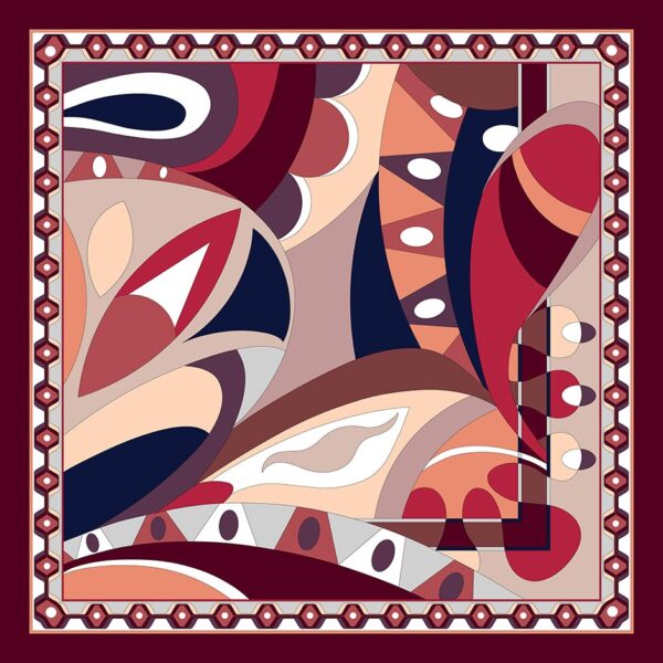 Barbieri Happy Foulard Seide Made in Italy