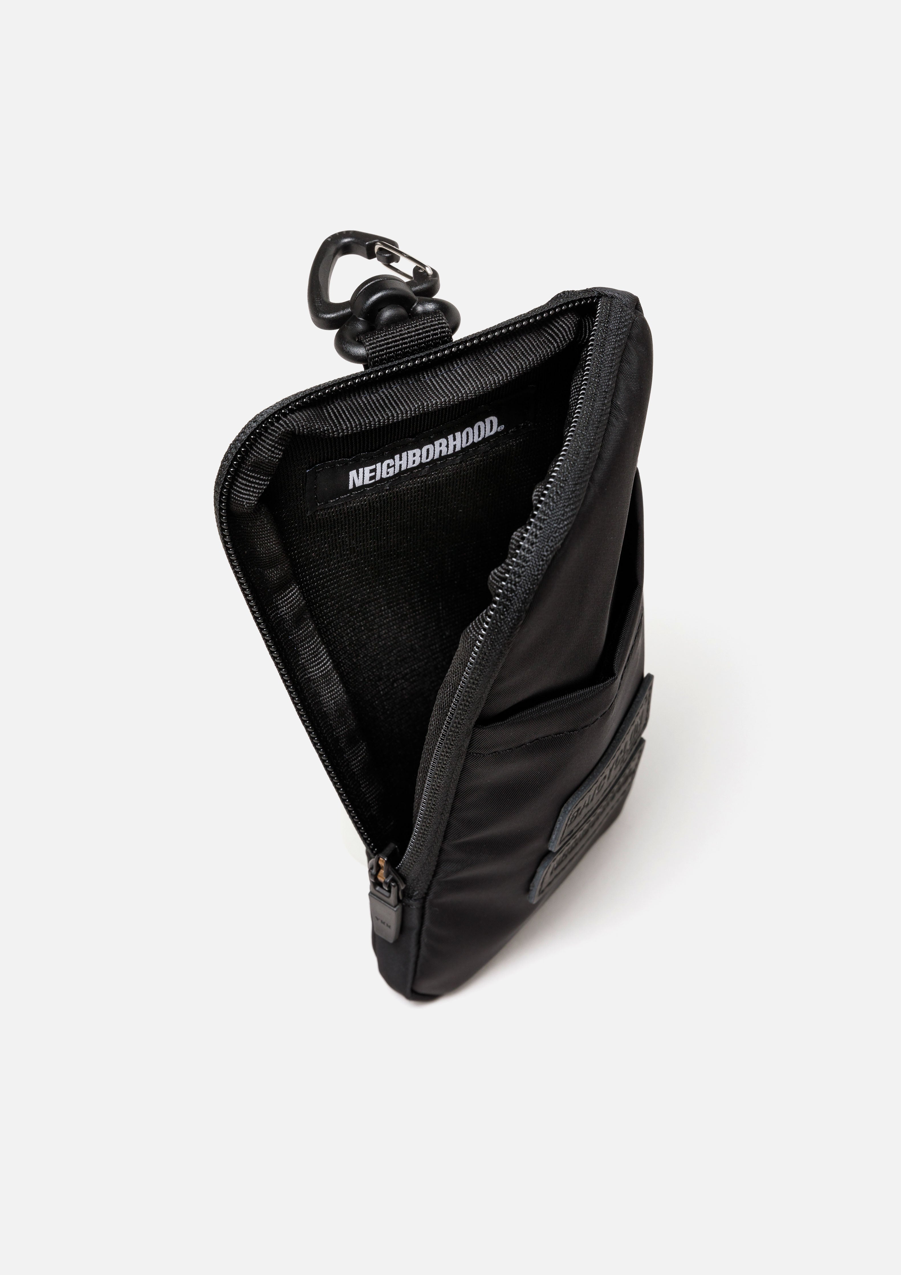 Neighborhood Combo Shoulder Umhängetasche Black Nylon