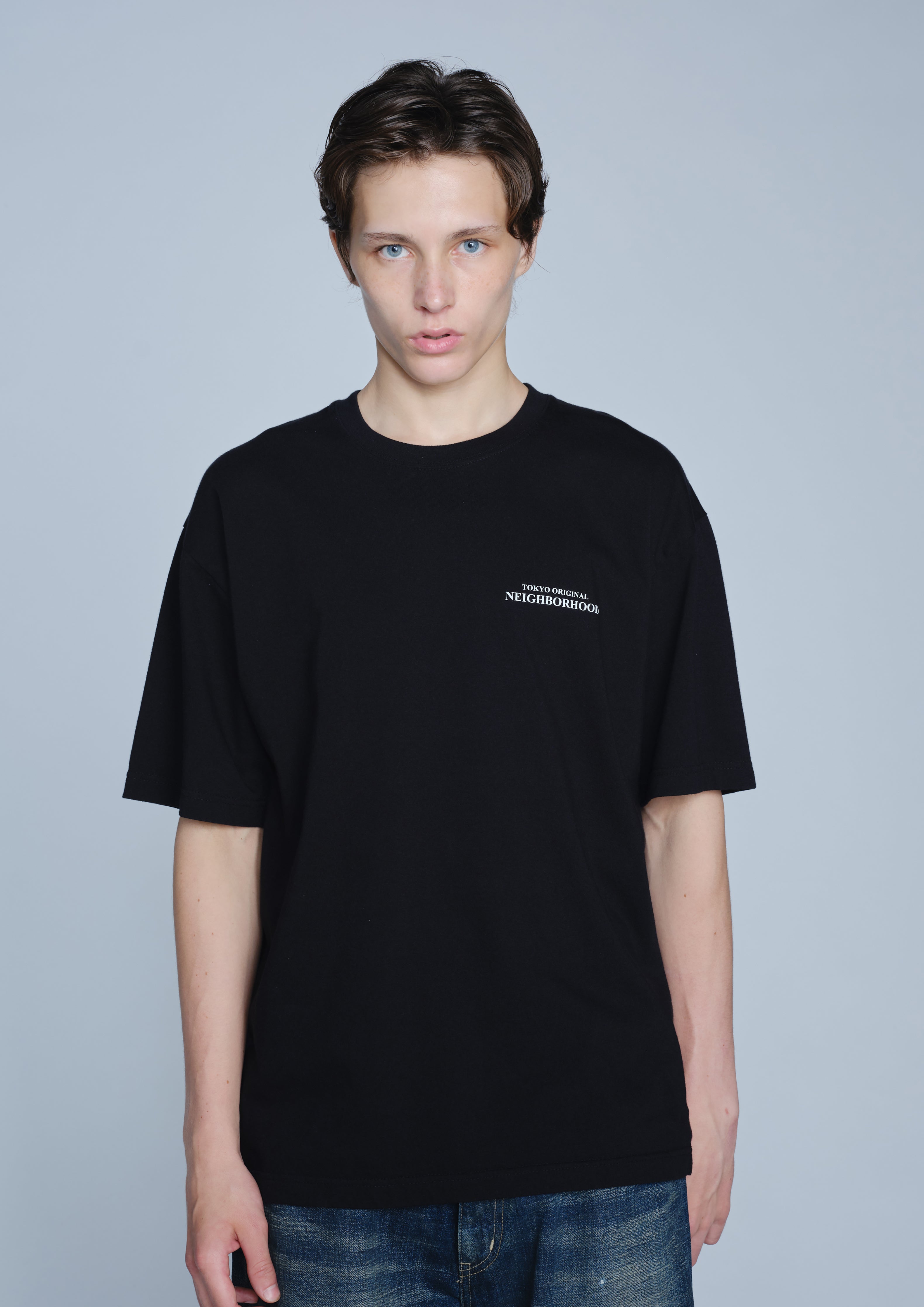 Neighborhood NH TEE SS-10 T-Shirt Schwarz Gr.M Print