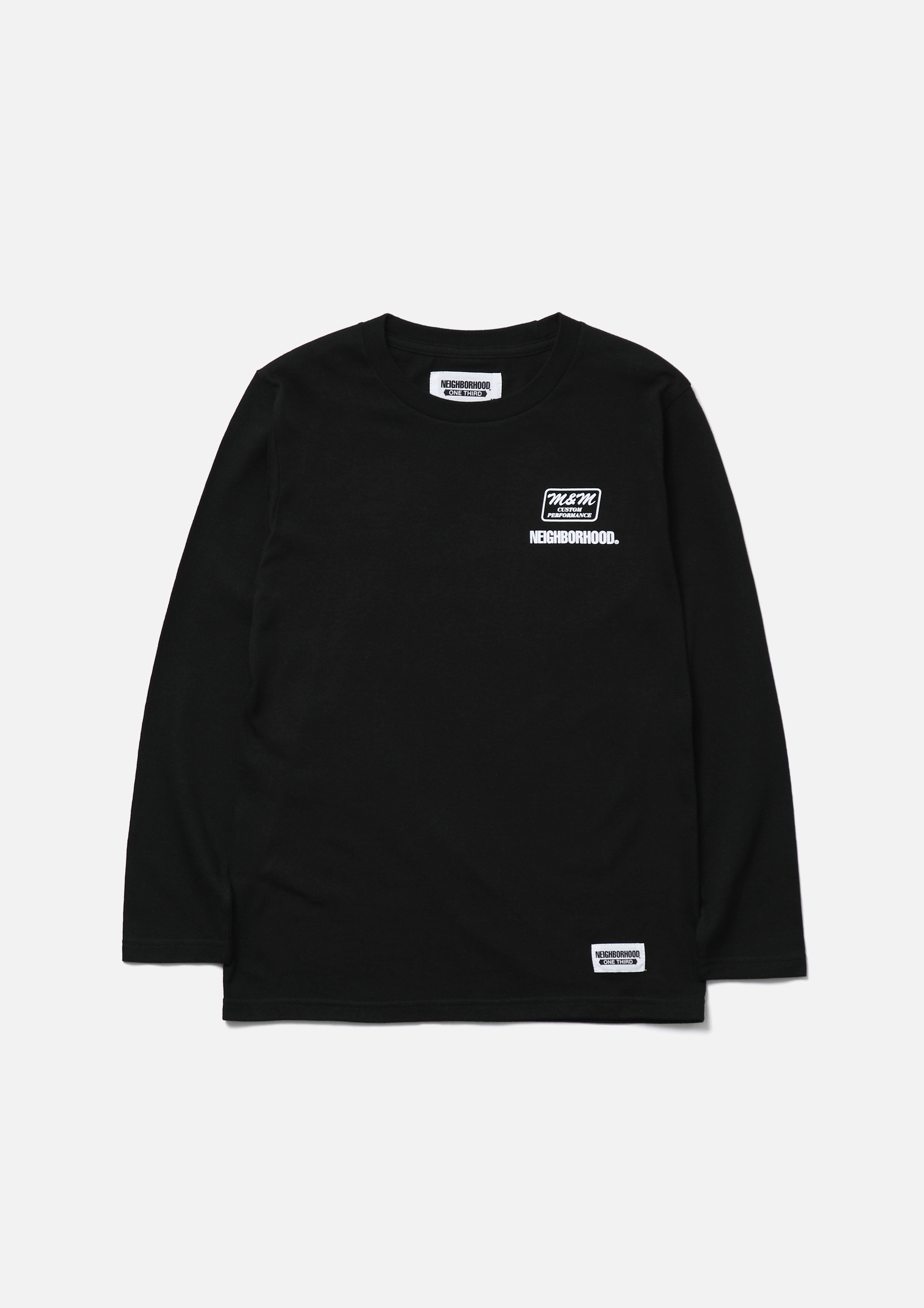 Neighborhood OT x M&M Tee LS Langarmshirt Kinder Schwarz 5.6oz