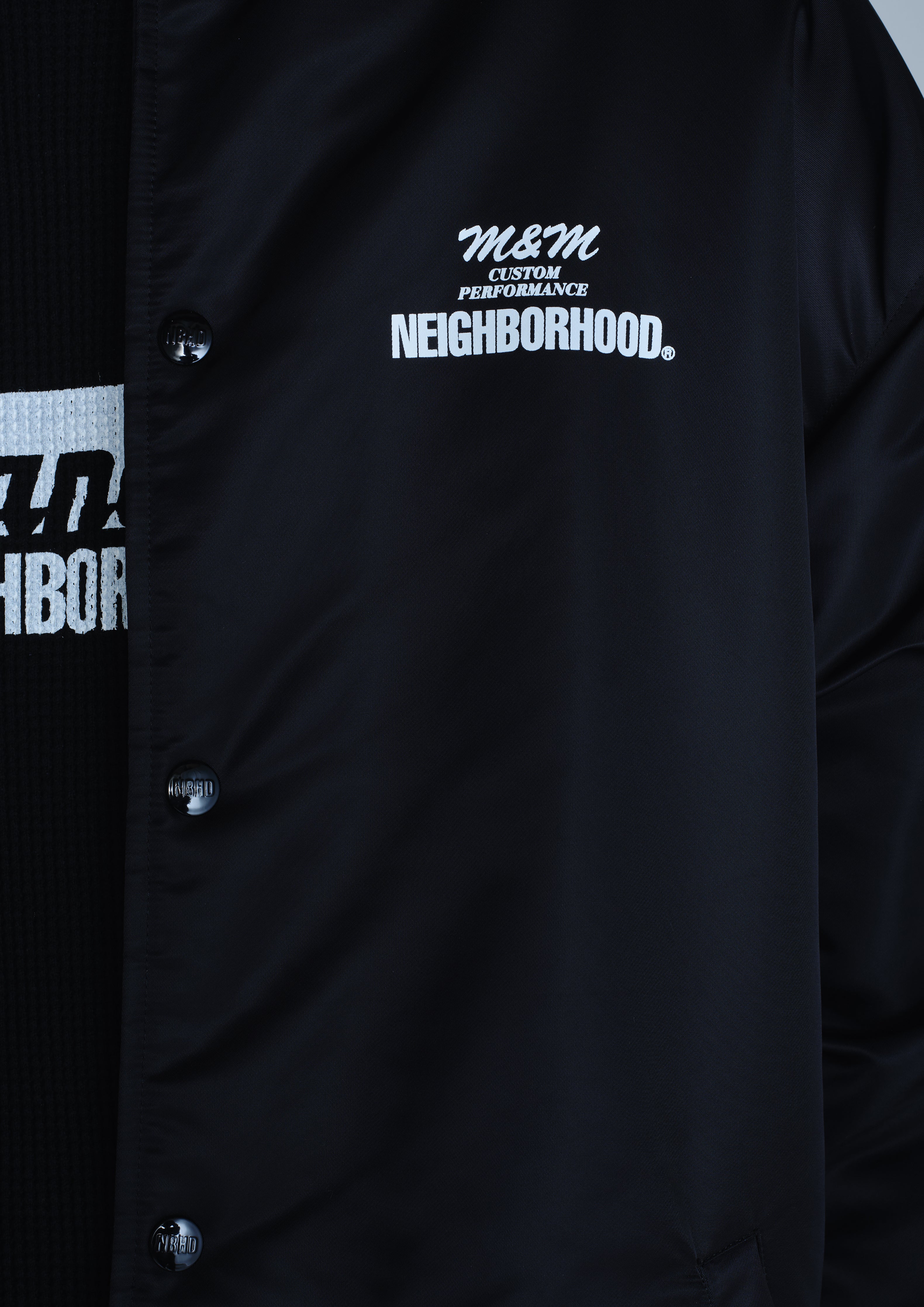 Neighborhood NH X M&M Windbreaker Jacke Navy Gr.M