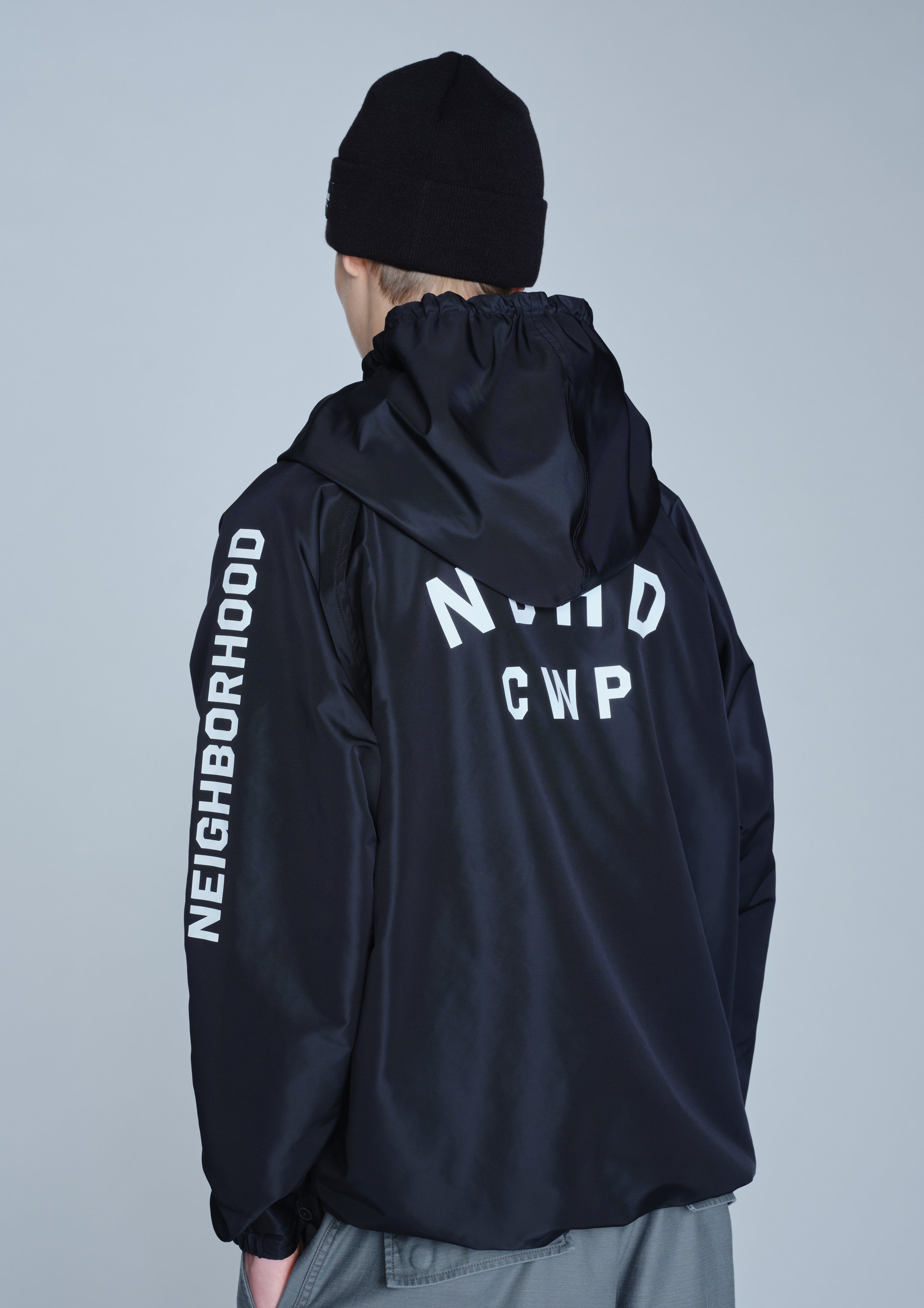 Neighborhood Jackets Anorak Jacket Nylon Schwarz M