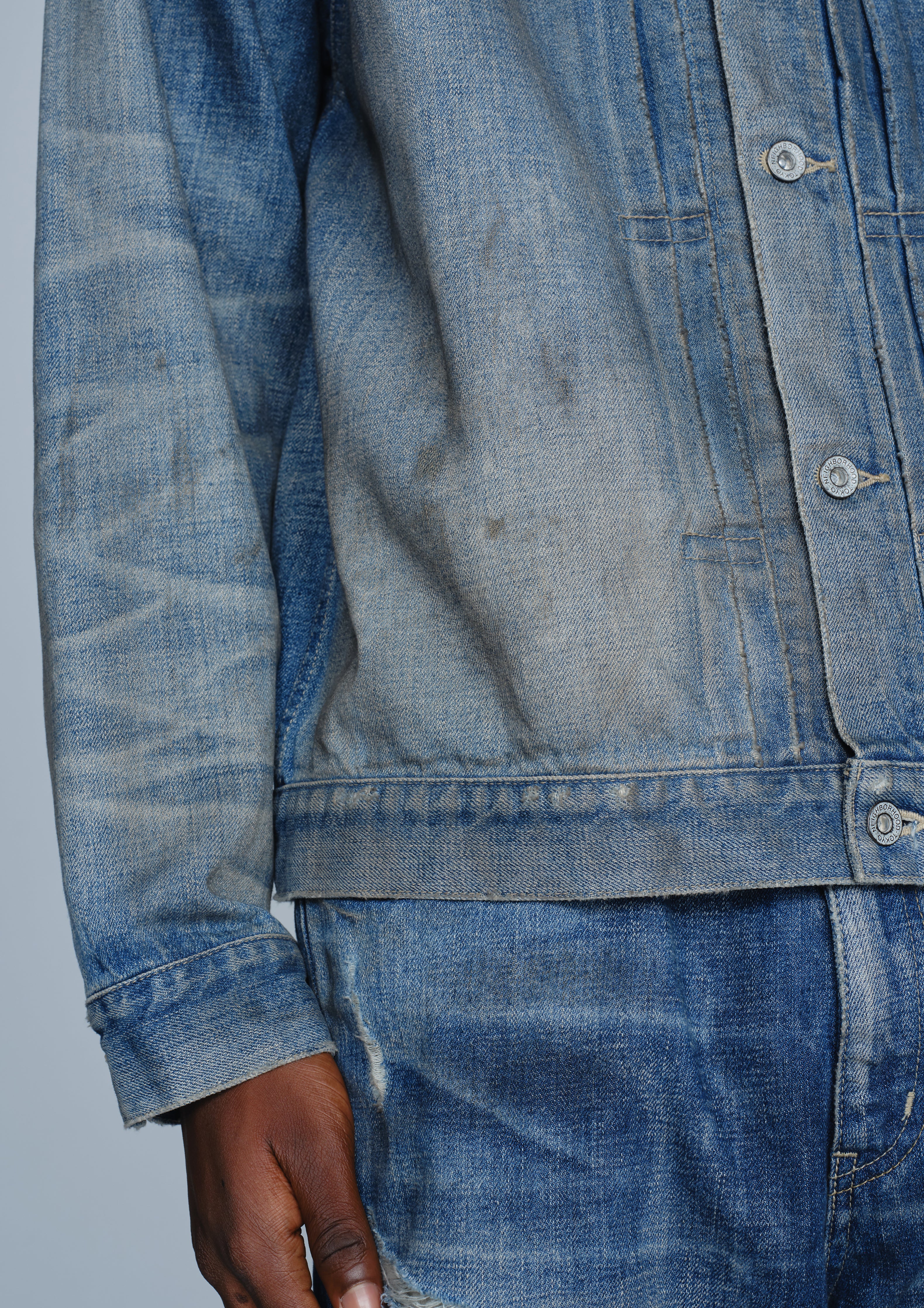 Neighborhood Savage Denim Type-1 Jacke Jeansjacke Indigo Selvedge