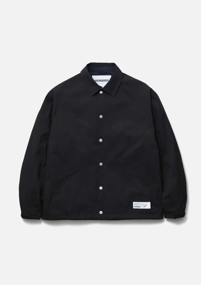 Neighborhood Classic Windbreaker Jacket Windjacke Schwarz