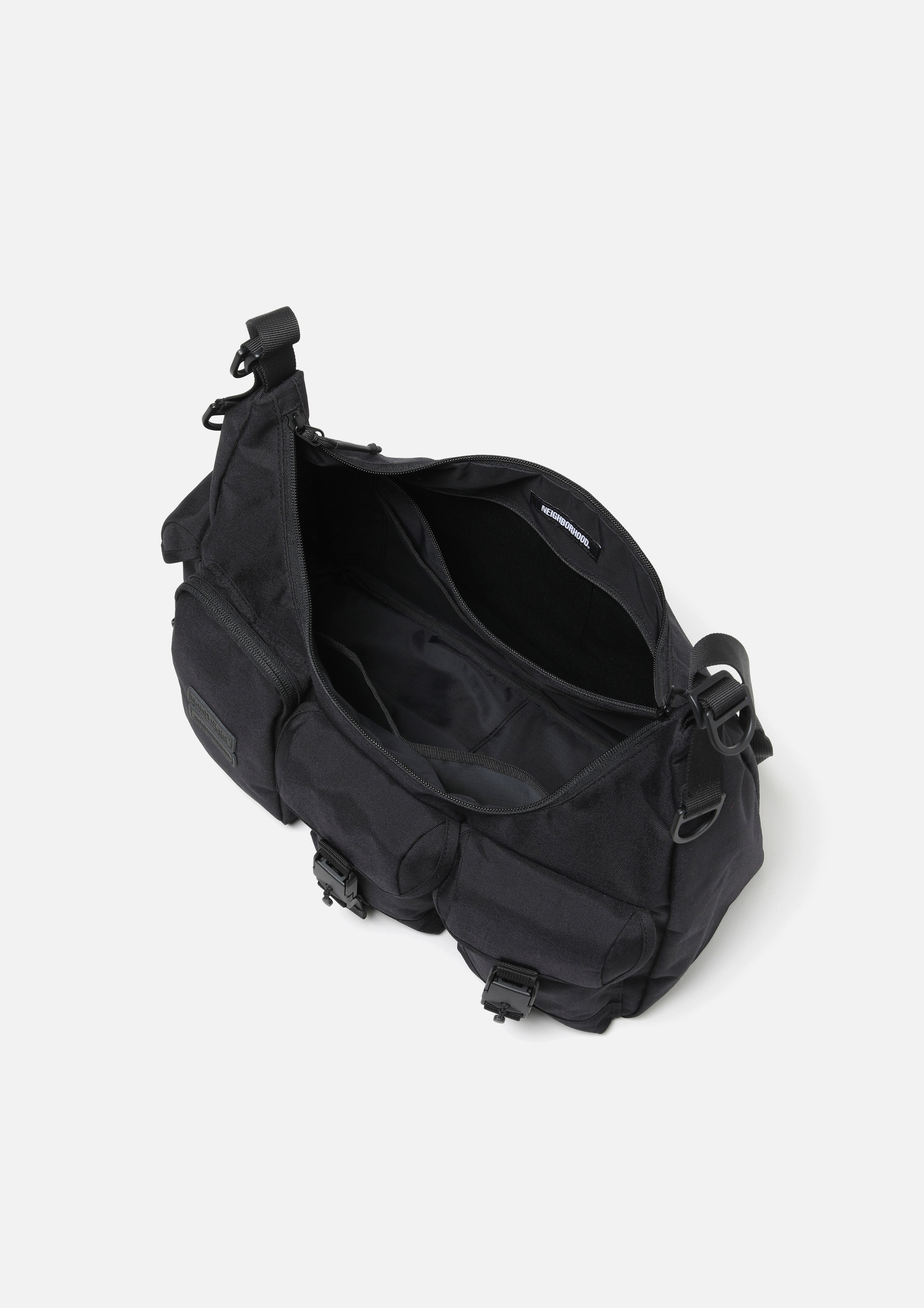 Neighborhood NH X Baicyclon Shoulder Bag Umhängetasche Schwarz