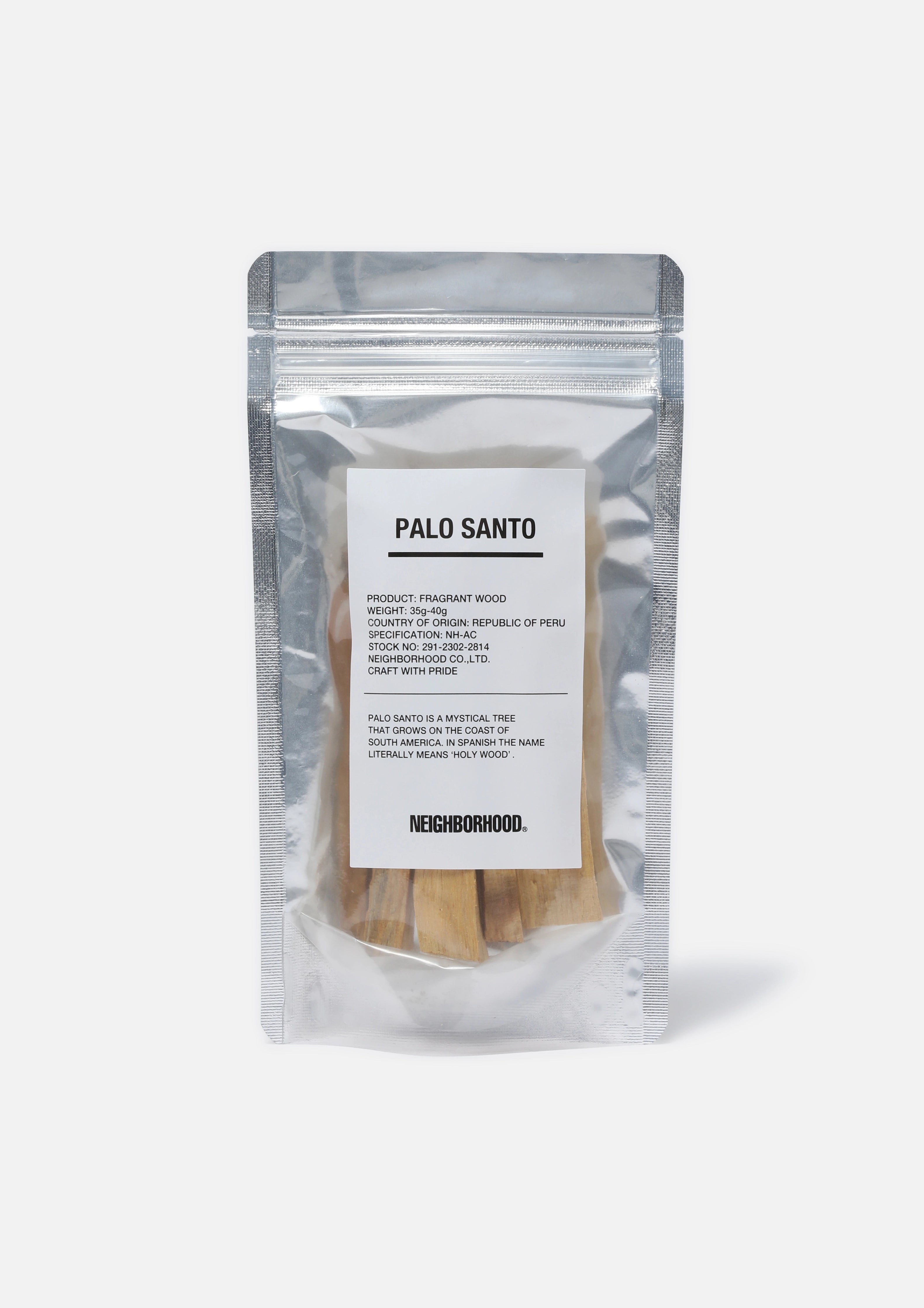Neighborhood Palo Santo Räucherholz 4 Stück Vanilleduft