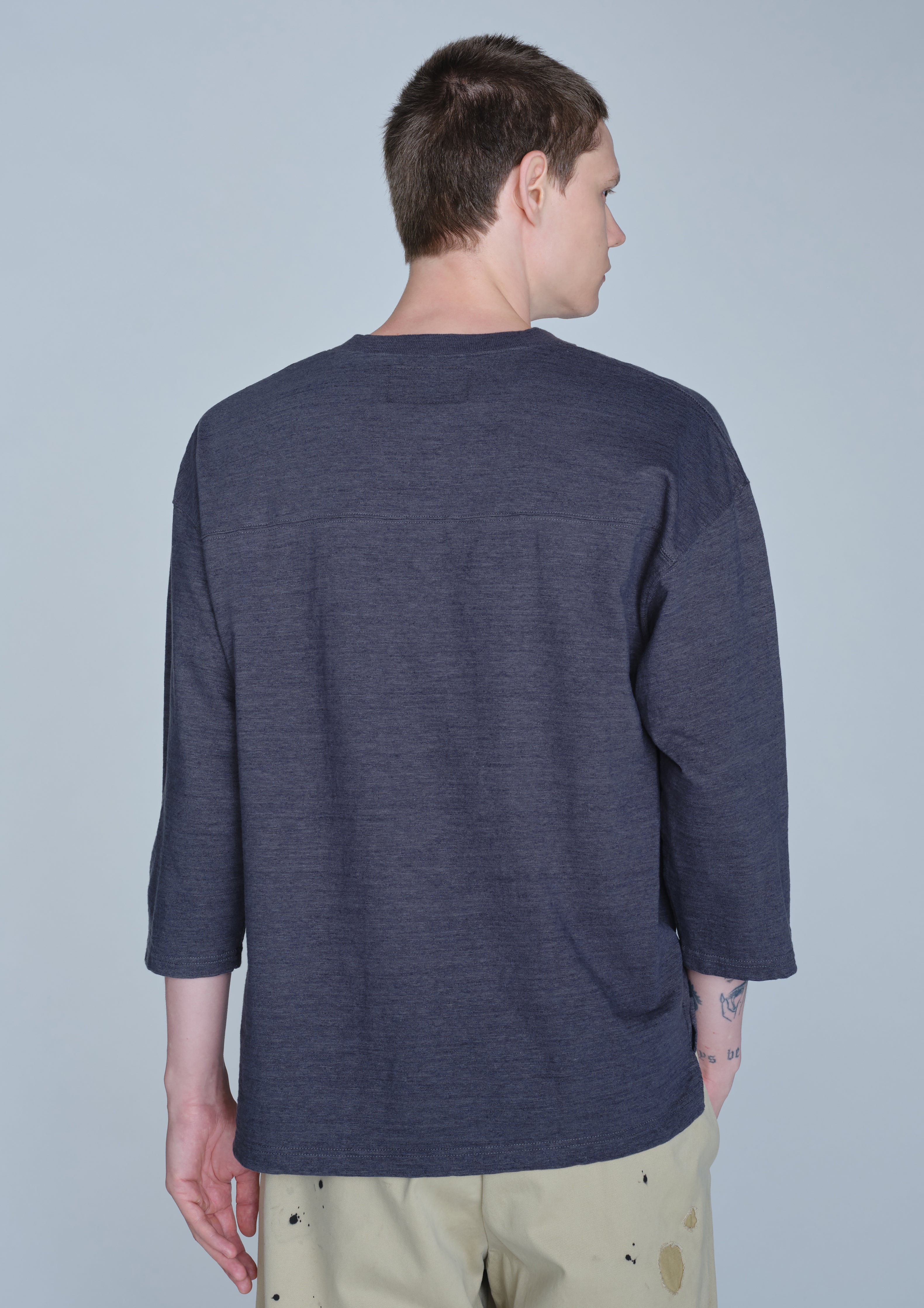 Neighborhood Football Shirt T-Shirt Schwarz 94 Print