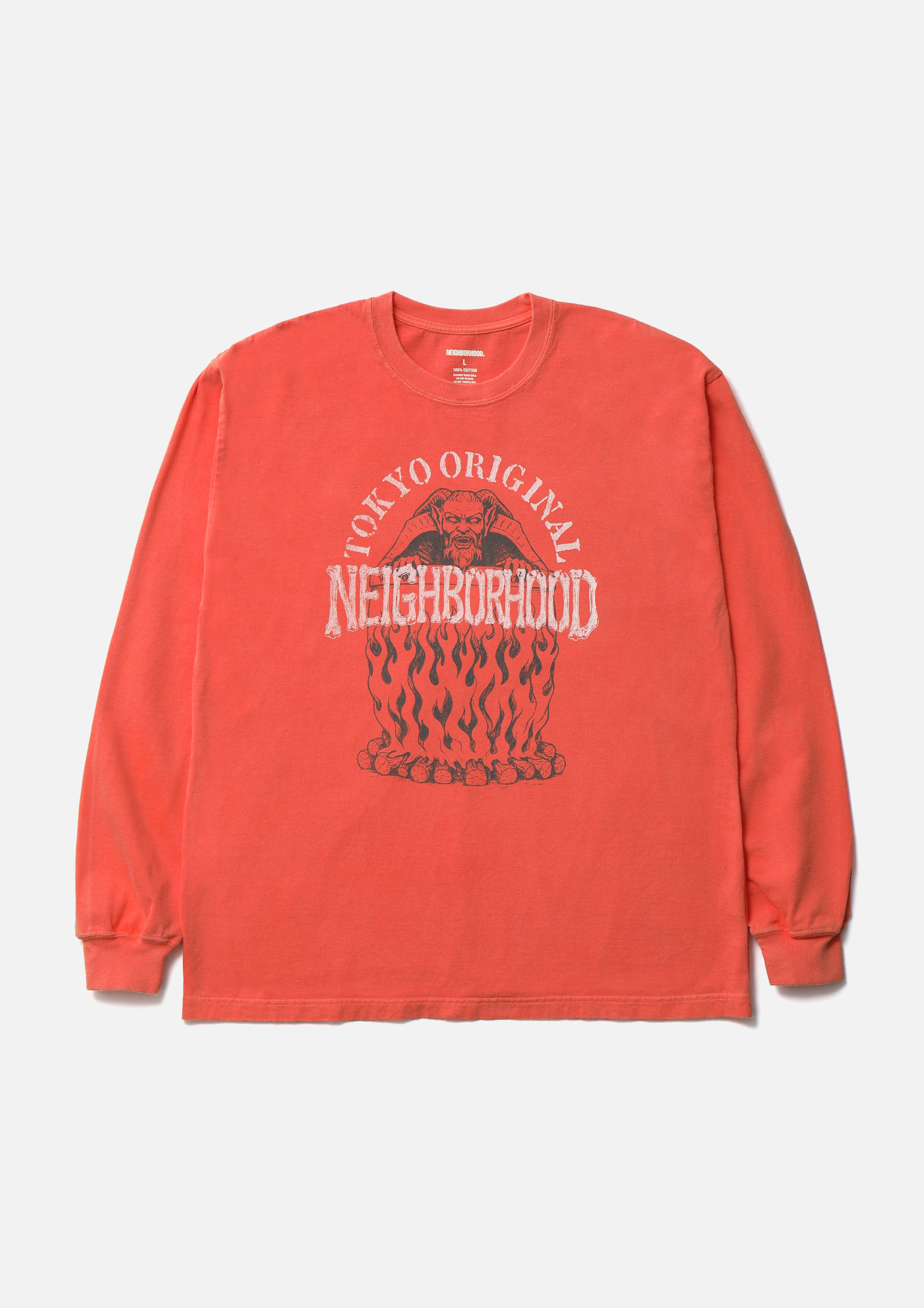Neighborhood NH Tee LS-3 Longsleeve Grau