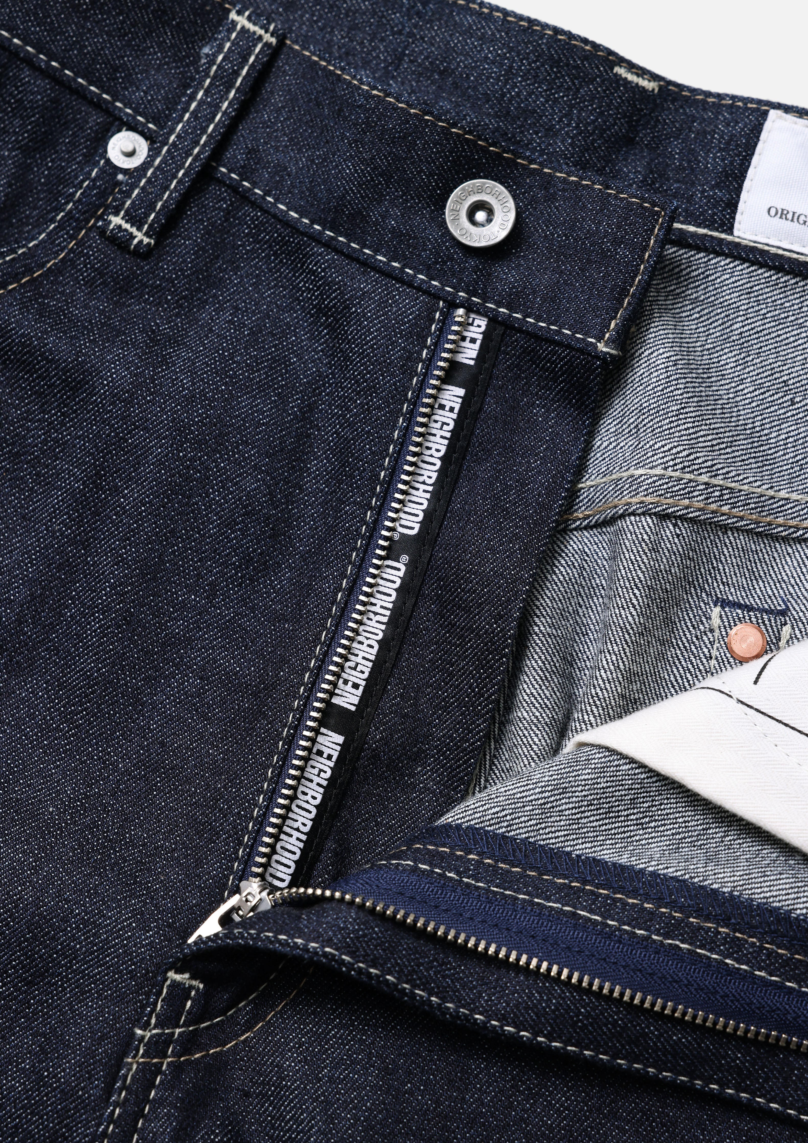 Neighborhood Rigid Denim DP Mid Jeans Indigo tapered
