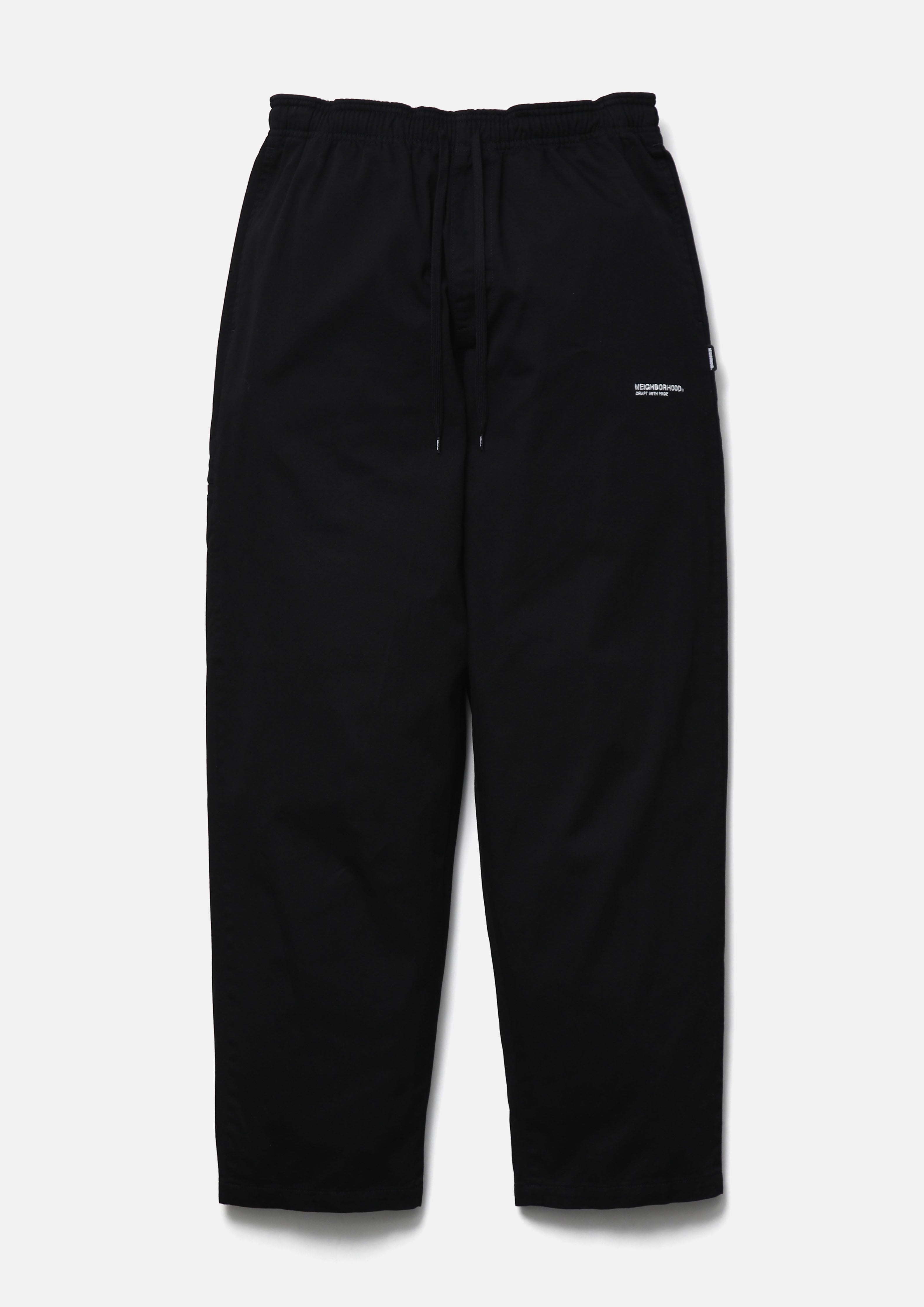Neighborhood Easy Pants Hose Schwarz Twill Gummibund
