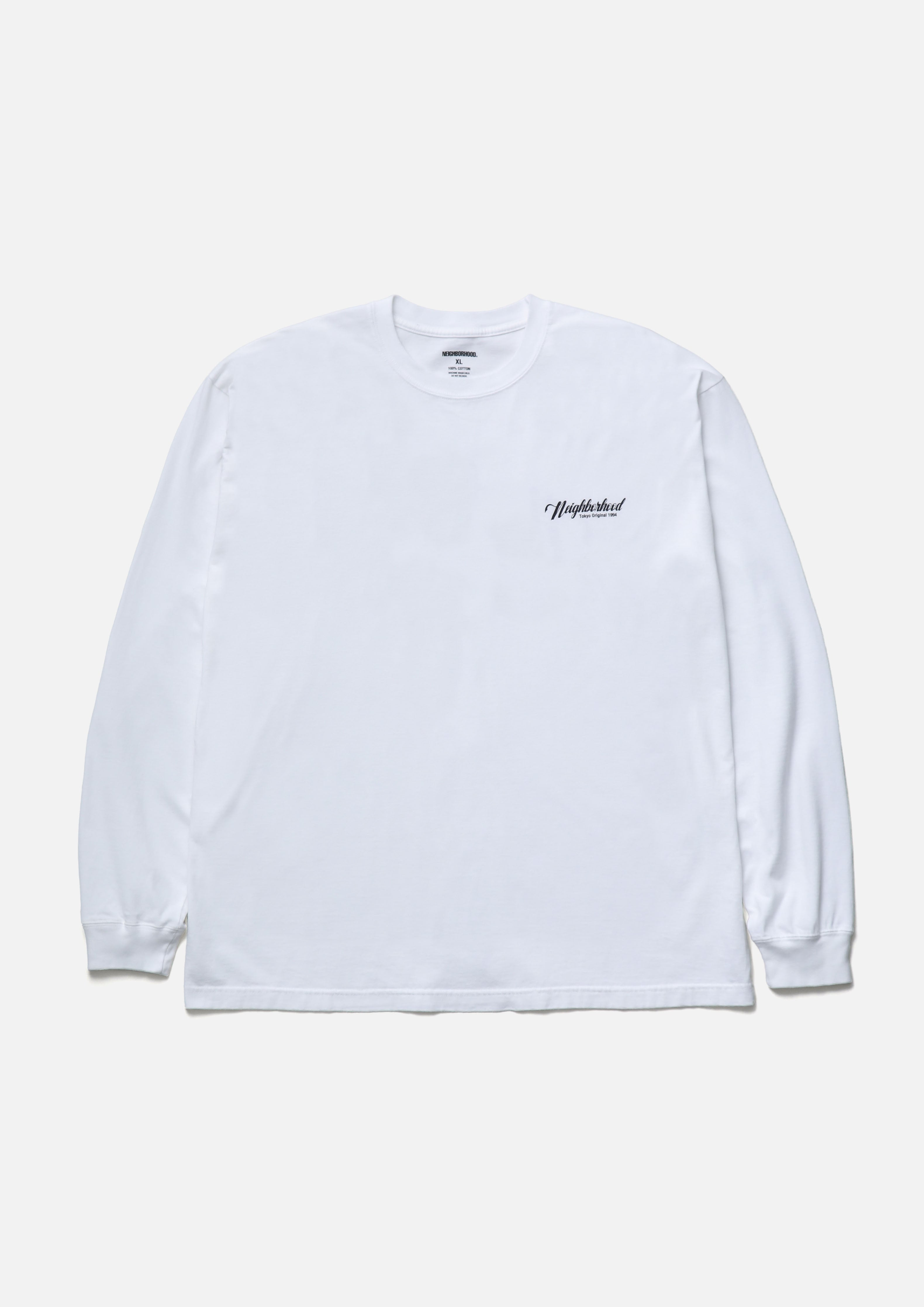Neighborhood NH Tee LS-11 Longsleeve Schwarz Baumwolle