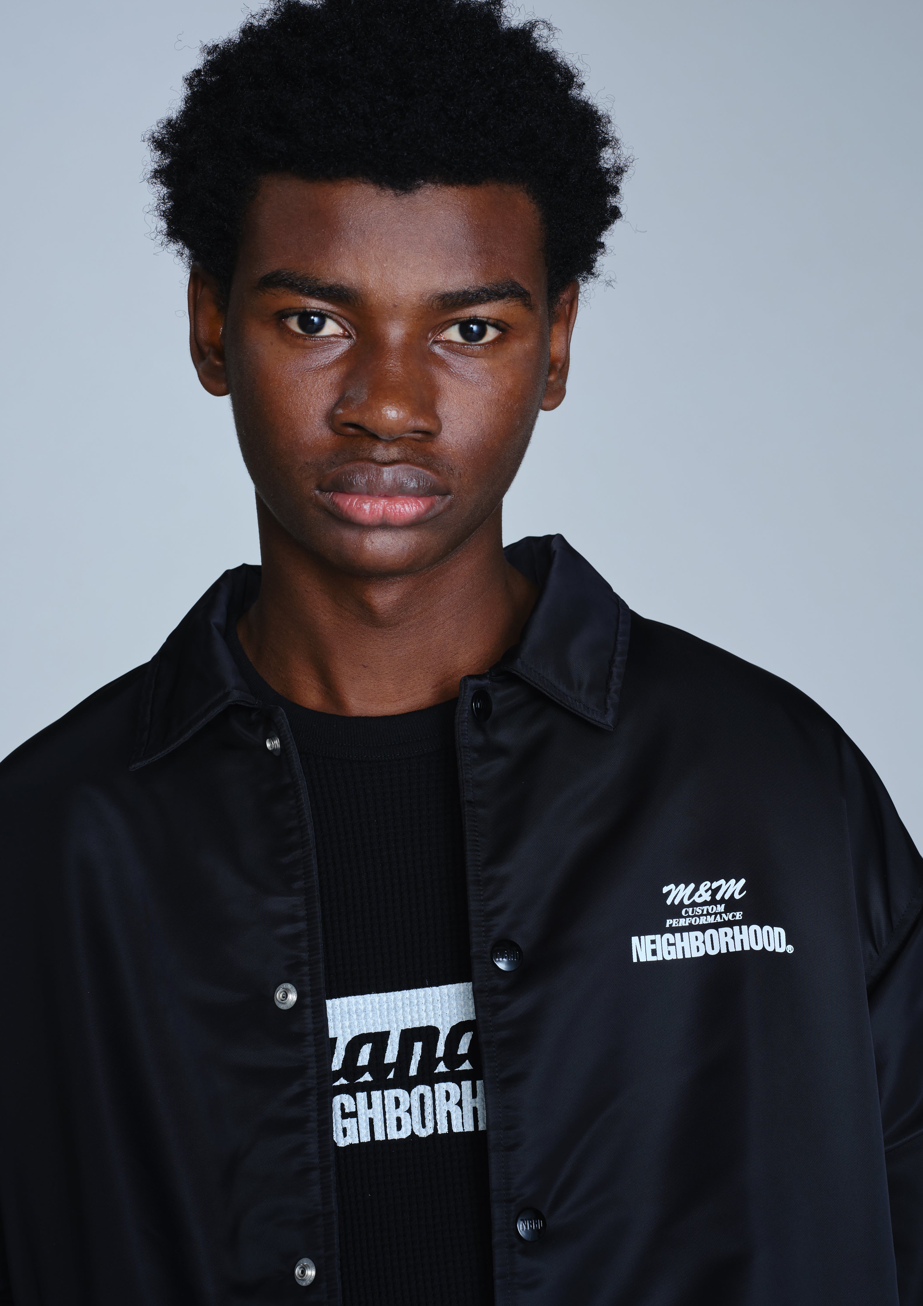 Neighborhood NH X M&M Windbreaker Jacke Navy Gr.M