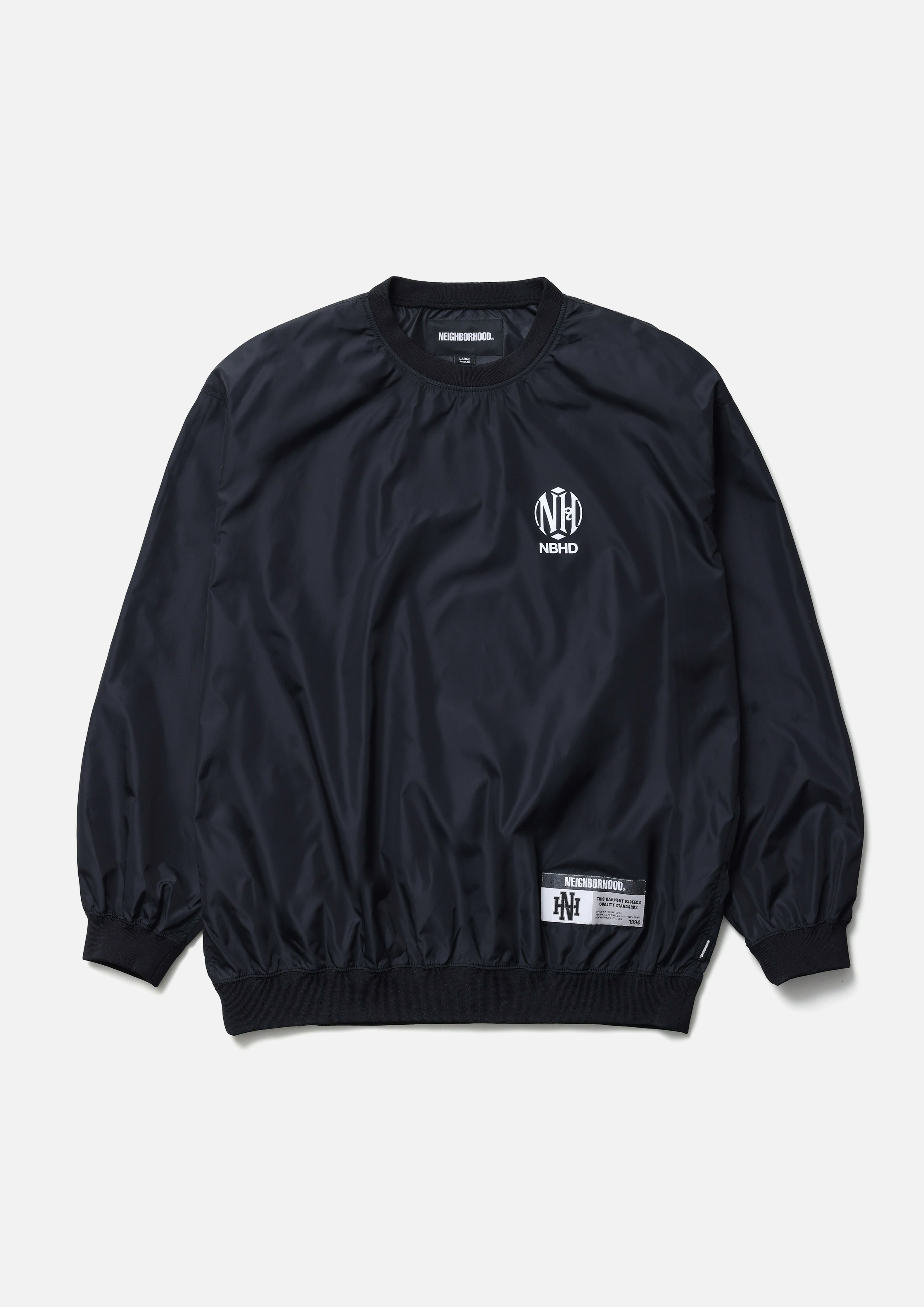 Neighborhood Pullover Shirt LS Hemd Schwarz