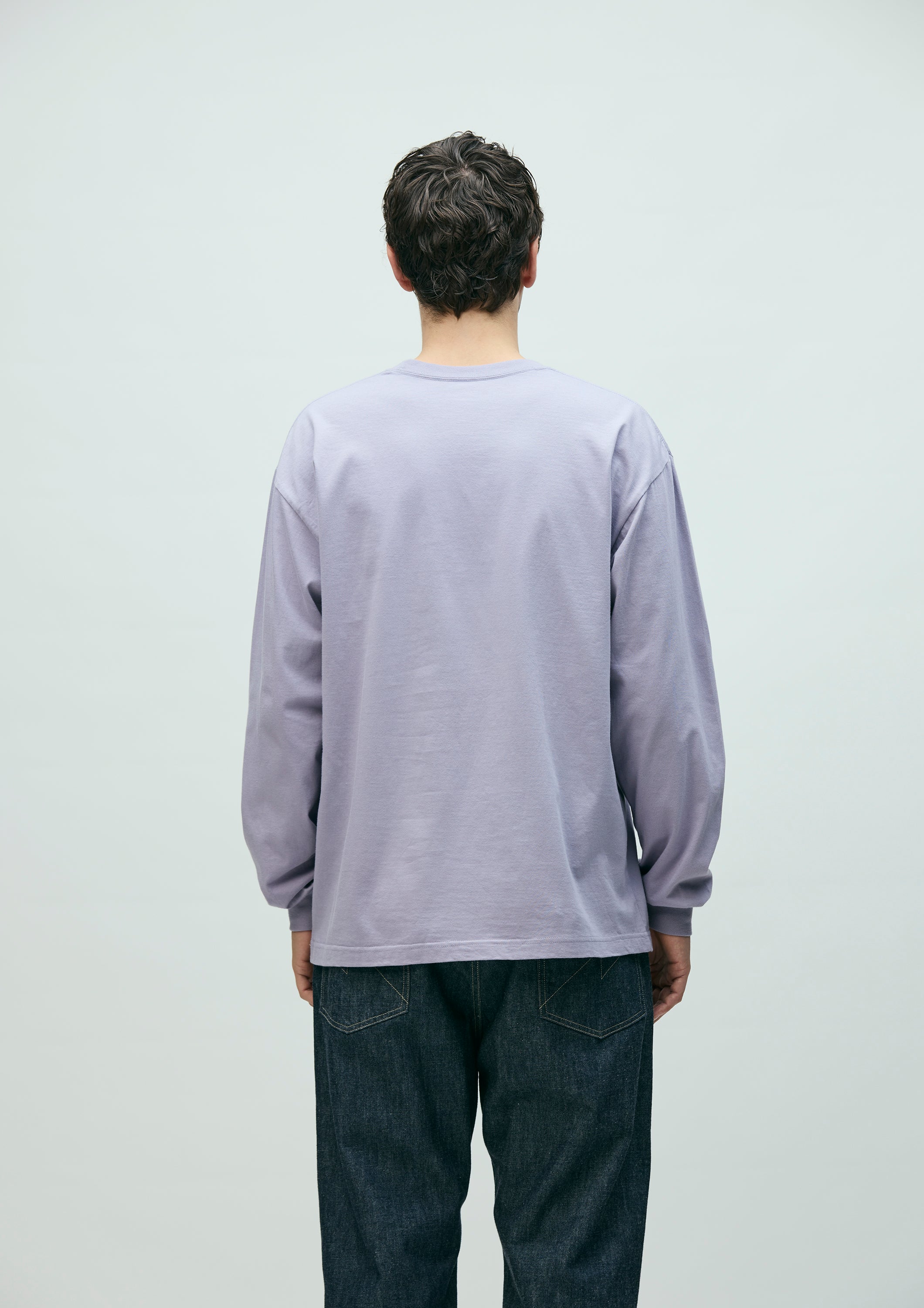 Neighborhood NH Tee LS-6 Longsleeve Grau Baumwolle