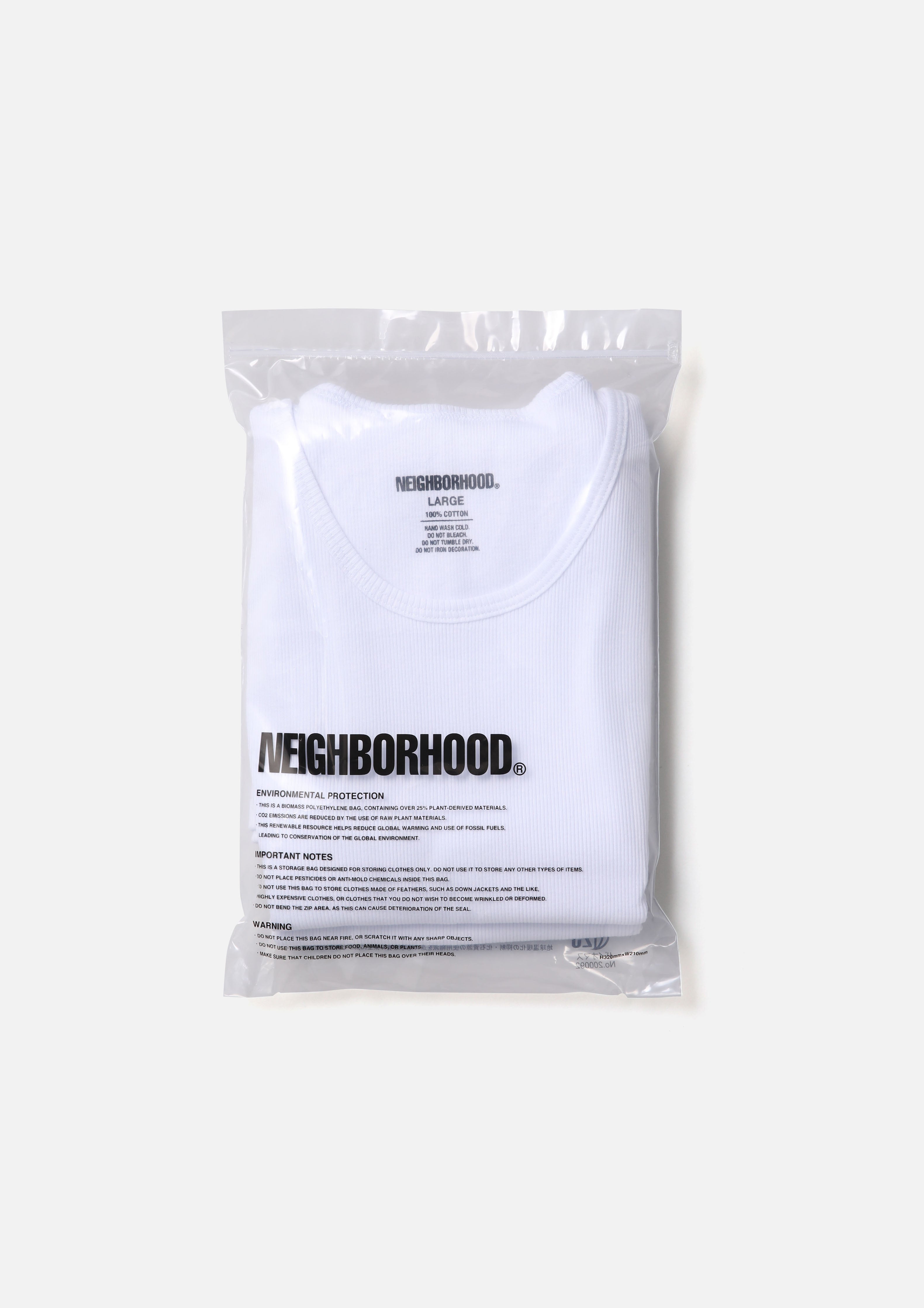 Neighborhood Classic 2Pack Tank Top Weiß 2er-Pack