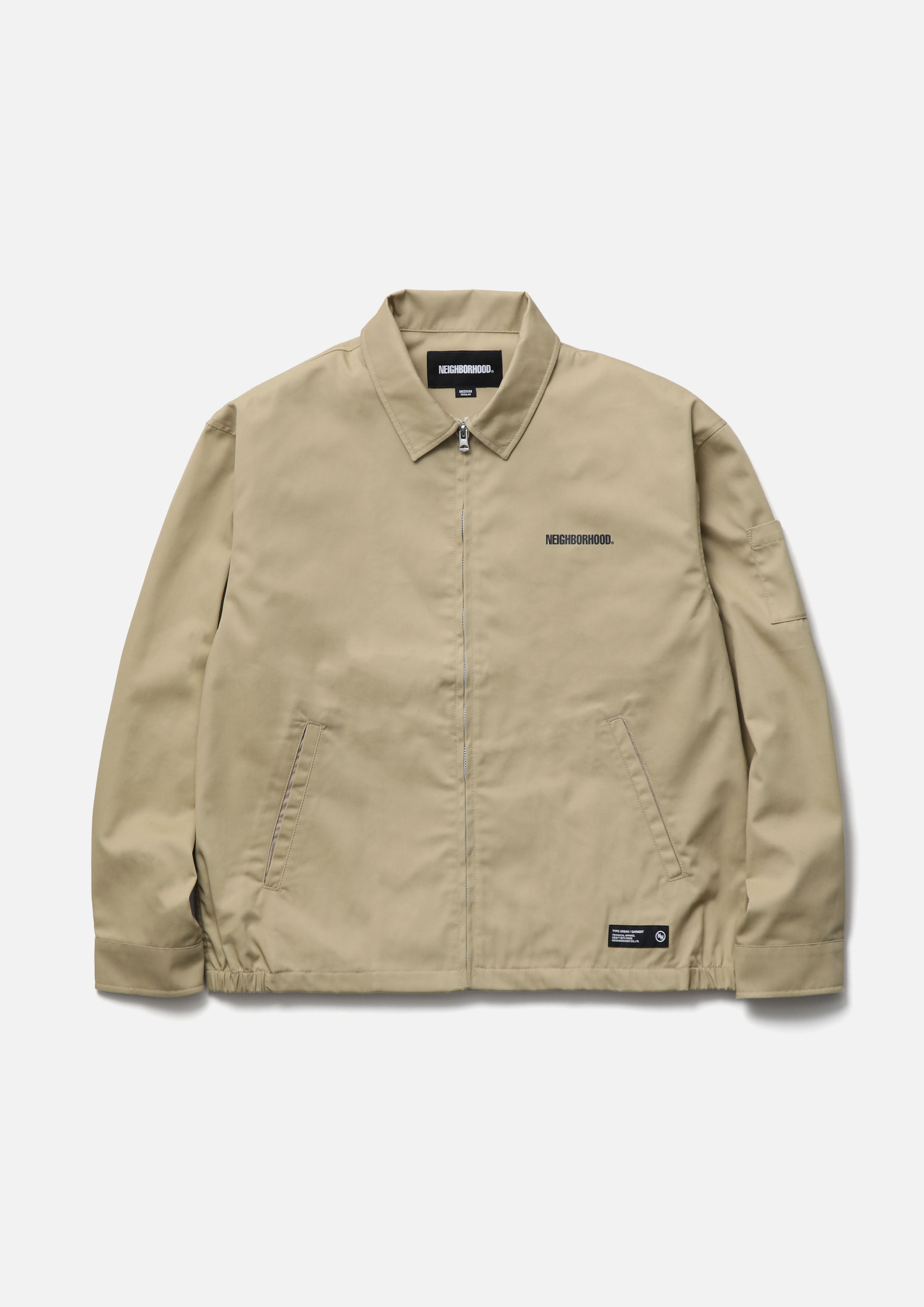 Neighborhood Zip Work Jacket-2 Jacke Schwarz M T/C-Twill