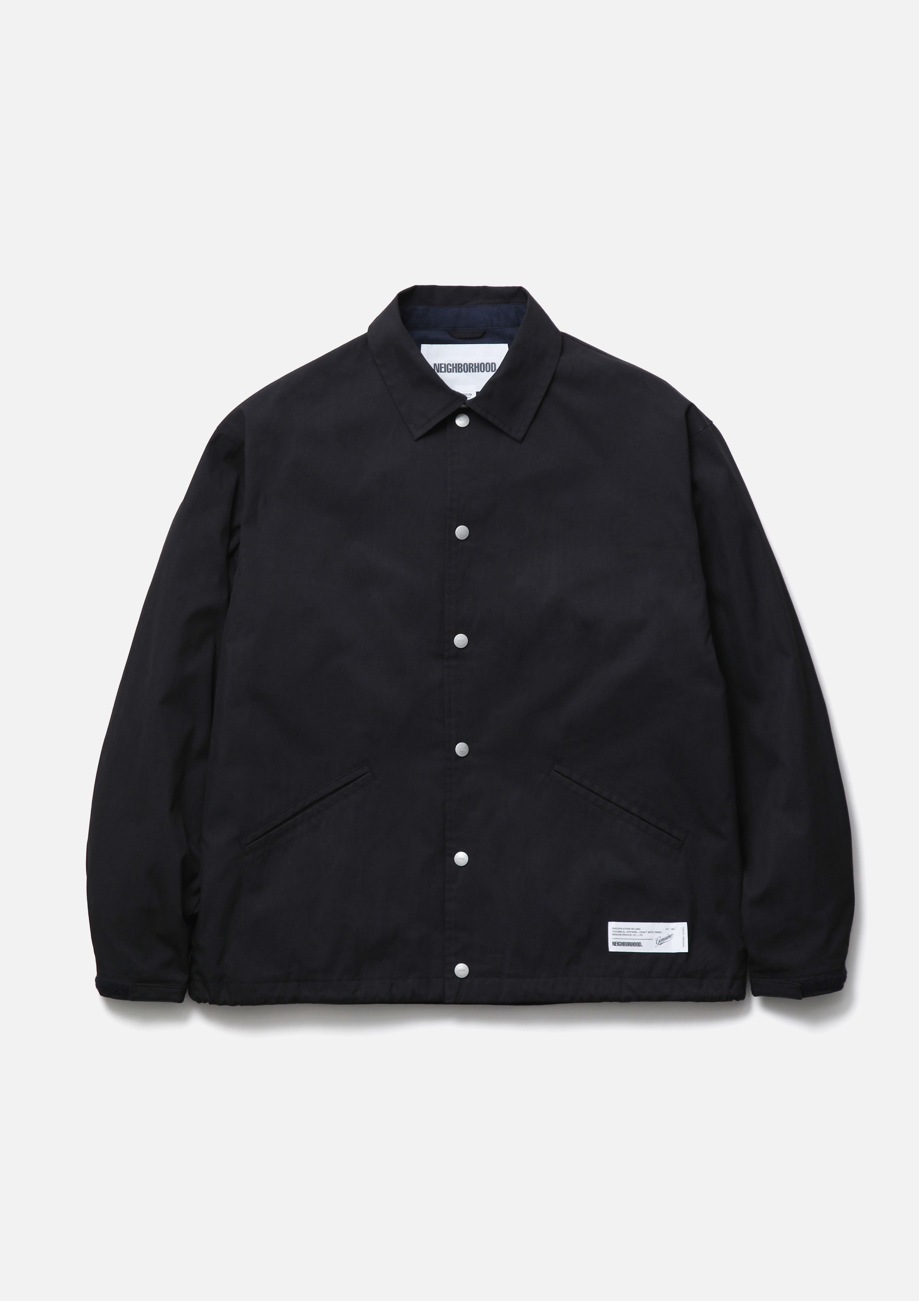Neighborhood Classic Windbreaker Jacket Windjacke Schwarz
